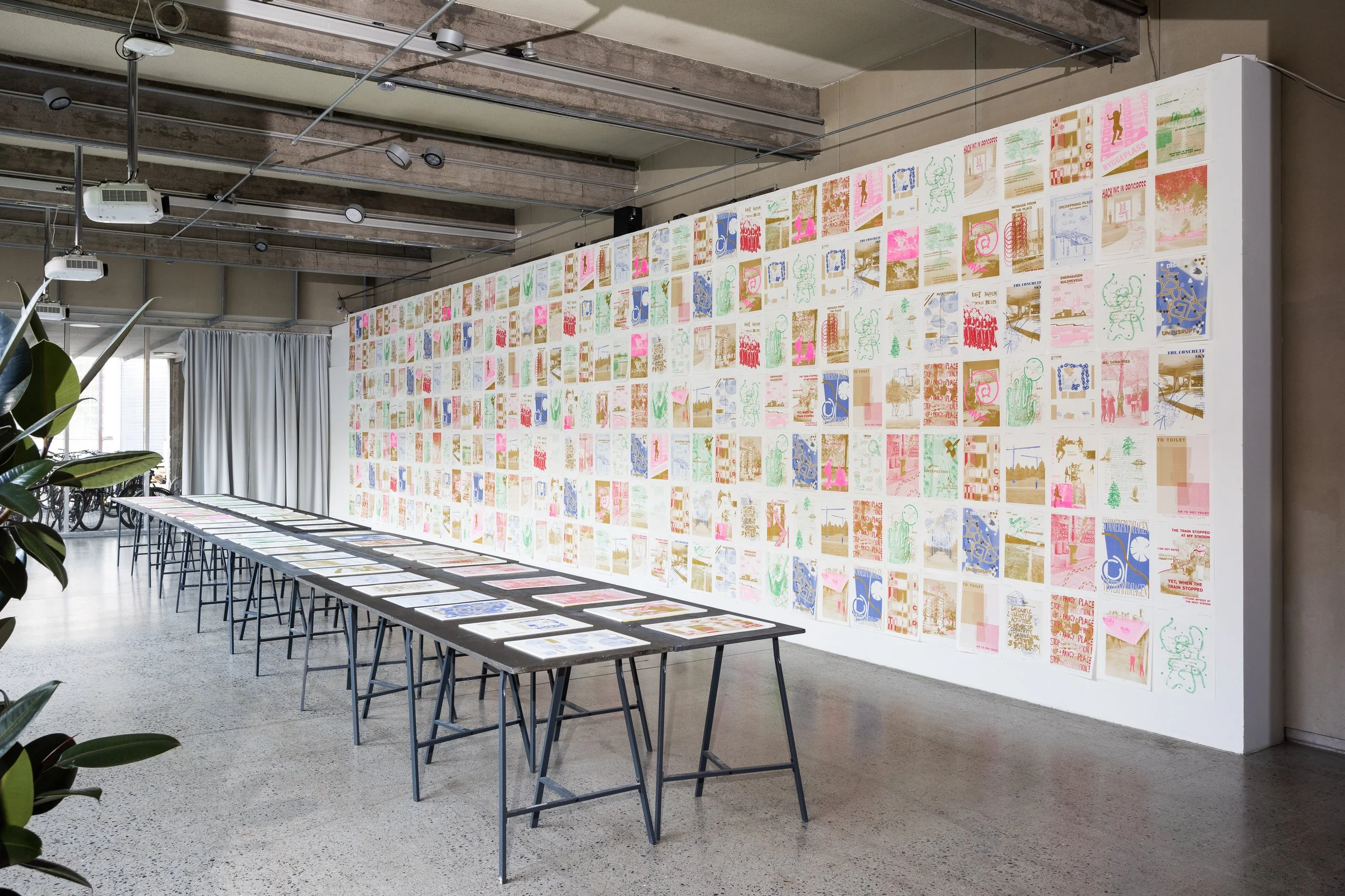 Riso propaganda, OAT Academy, with Benjamin Hickethier, Oslo school of architecture, 2022, (WORKSHOP, EXHIBITION)