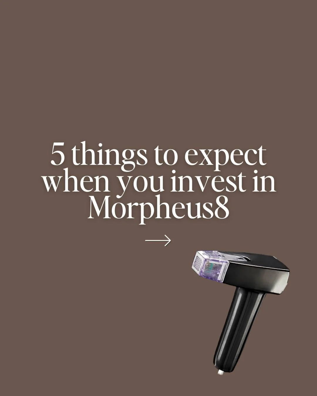 Morpheus8 isn&rsquo;t a quick glow treatment, and that&rsquo;s exactly why it works.

If you&rsquo;re thinking about investing in it, it helps to know what the journey actually looks like, not just the headline promises.

This is a treatment for peop