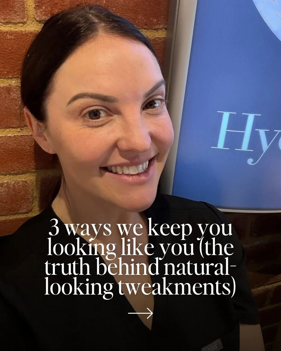 If you&rsquo;ve ever worried about looking overdone, frozen or not quite like yourself, this one&rsquo;s for you.

The truth is, the best tweakments aren&rsquo;t about trends or dramatic change, they&rsquo;re about understanding your face, respecting