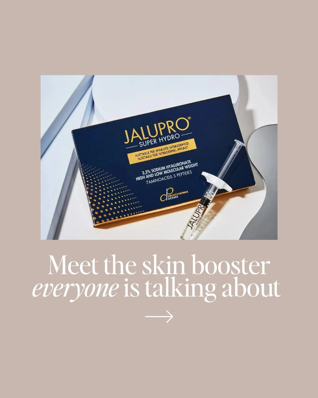 Meet the injectable that&rsquo;s changing the way we treat ageing skin✨️

It works by delivering amino acids and hyaluronic acid into the skin, giving it the building blocks it needs to repair, strengthen and produce collagen more effectively. Over t