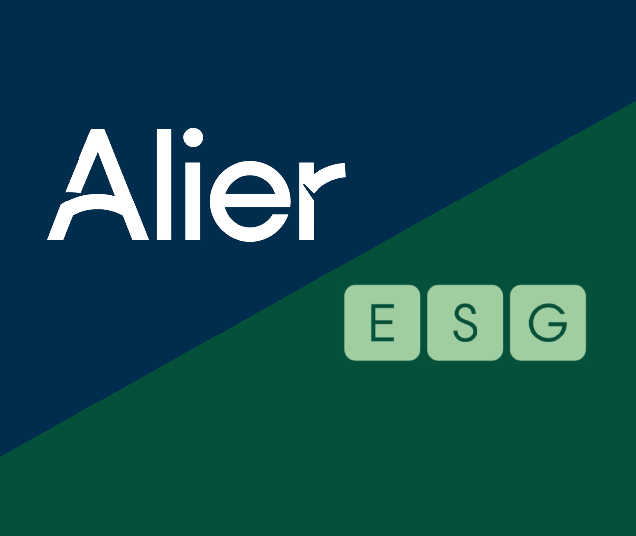 Alier / ESG - Logo animtion