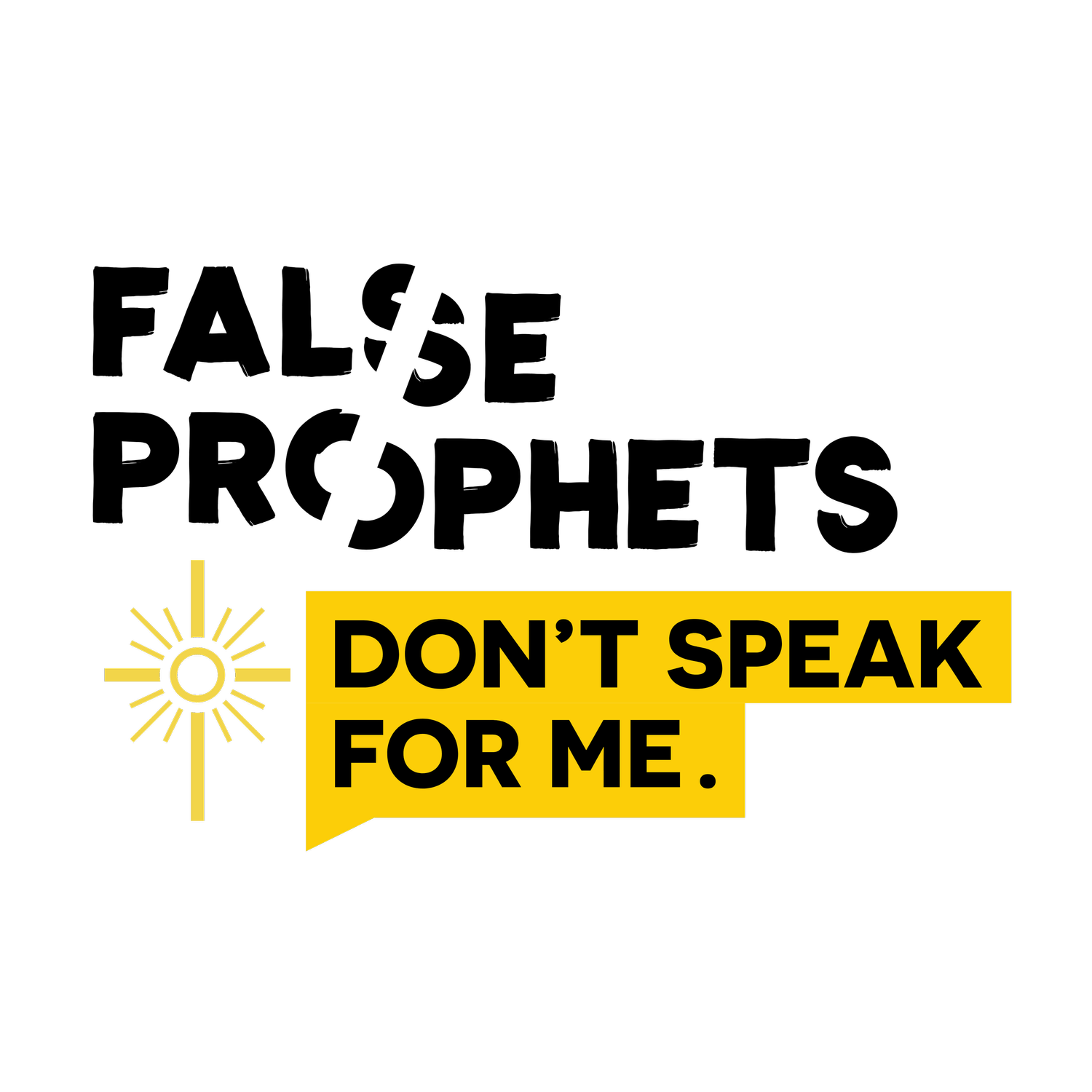 False Prophets Don't Speak for Me | Faithful America