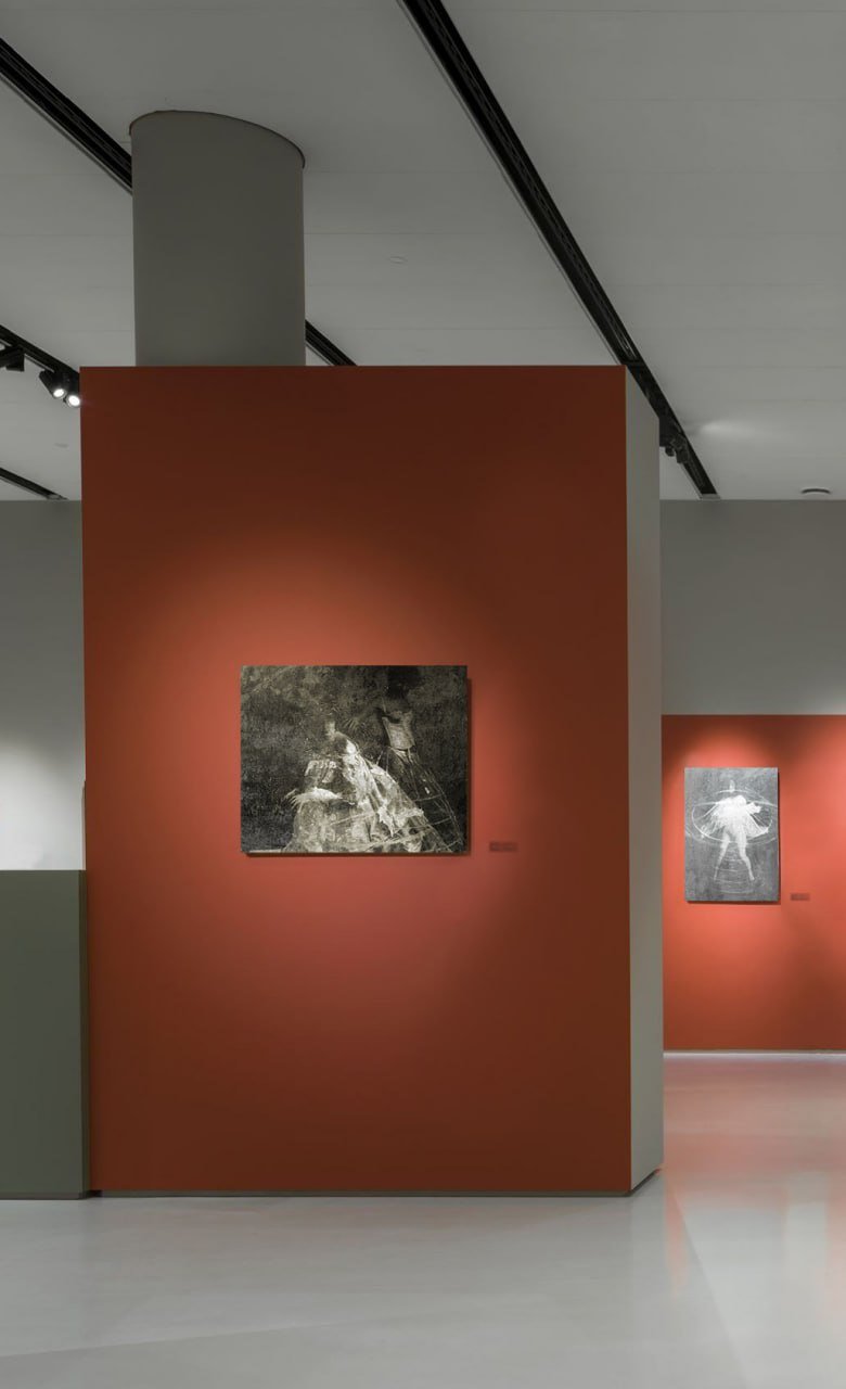 Endless formal search in the painting of Antoine Drumbeat