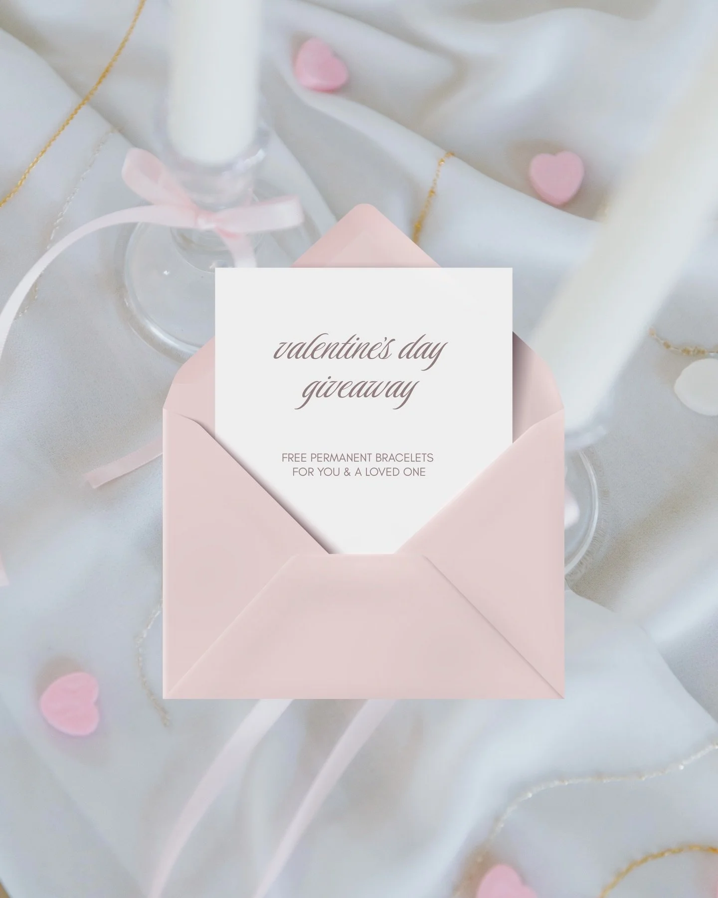🩷 VALENTINES DAY GIVEAWAY 🩷
Happy (almost) Valentine&rsquo;s Day all! To celebrate this year we are giving away a free permanent bracelet for you and a loved one

How to enter: 
💌 Like this post 
💌 Follow @refinedpermanentjewelry 
💌 Tag 3+ frien