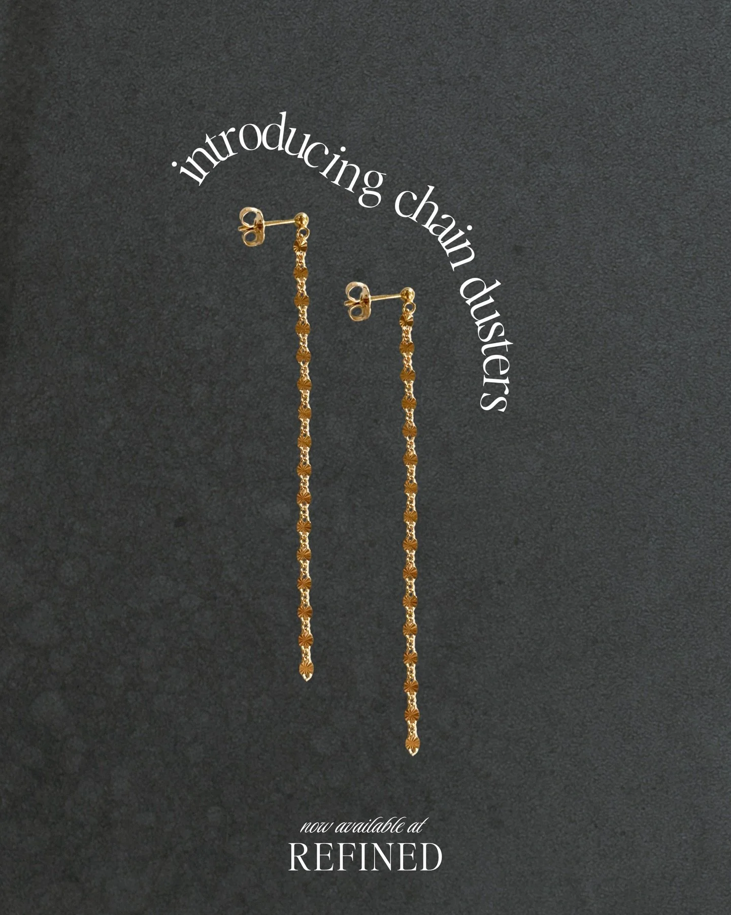 You asked, we listened ✨ Refined is now offering the most requested chain duster earrings! Available at Soda City!