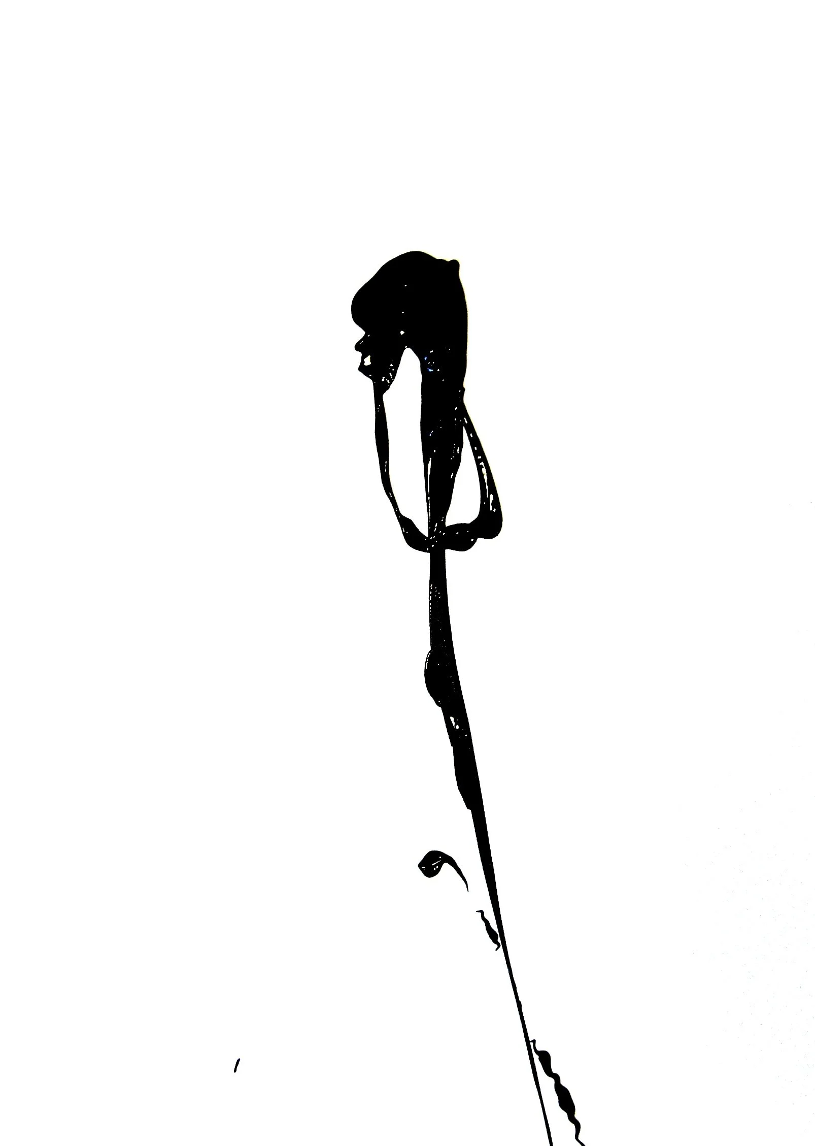 Shy Girl | Acrylic on Canvas Paper
