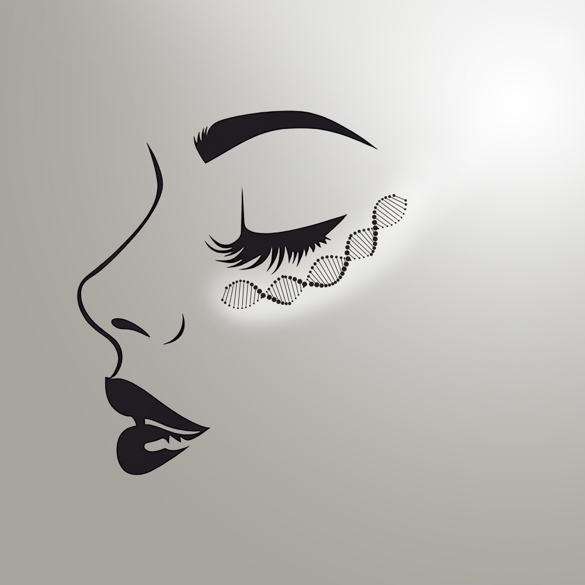 An Icon showing restoration in the under eye area