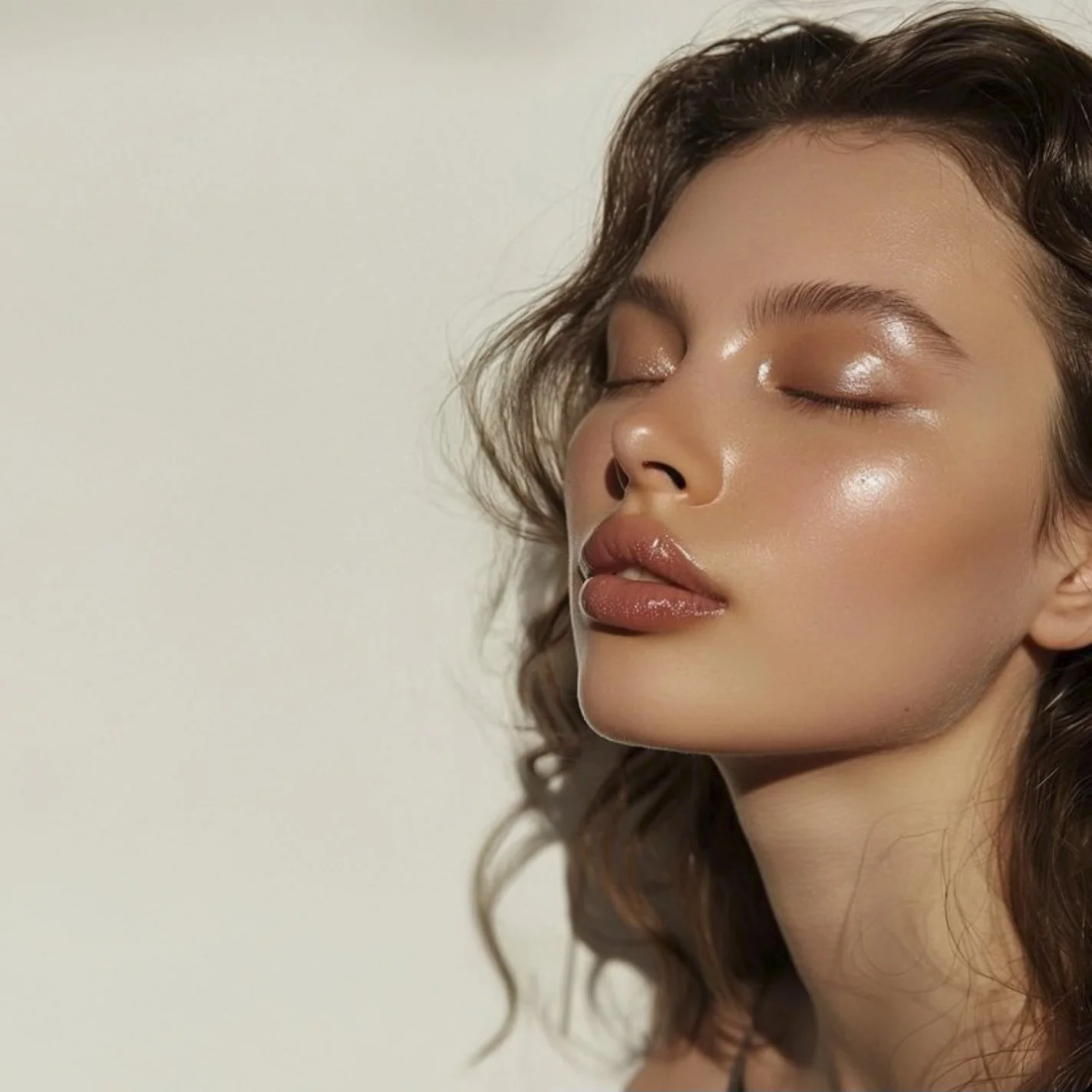 a women at A-Class Aesthetics Med Spa with glowing skin after receiving Sculptra Injections