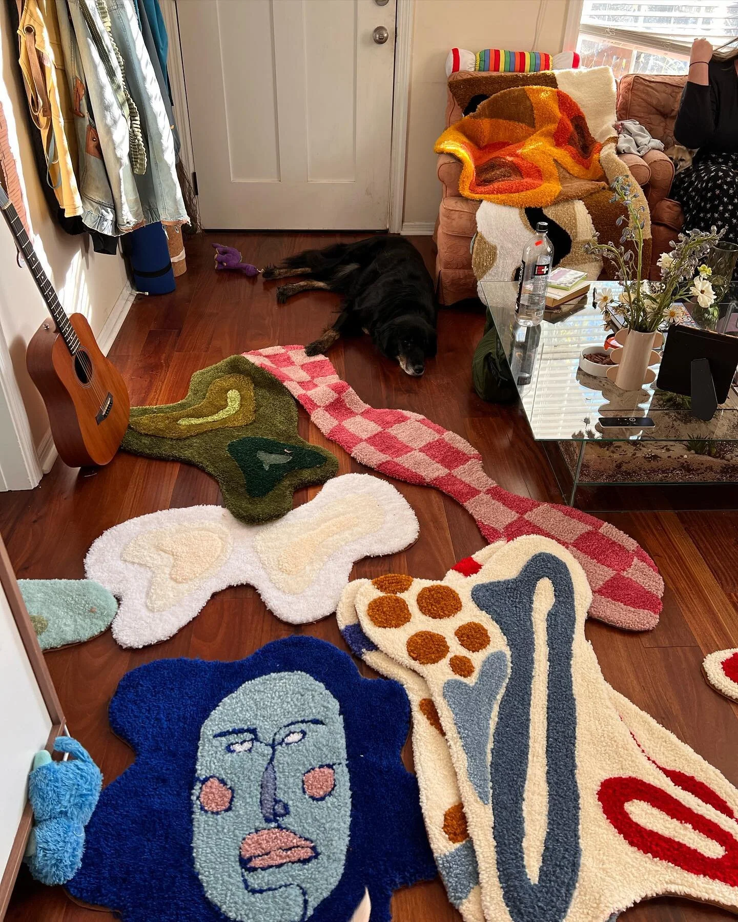 It&rsquo;s small biz saturday! Maybe you should buy a rug so I can make some room in my house! Hehe