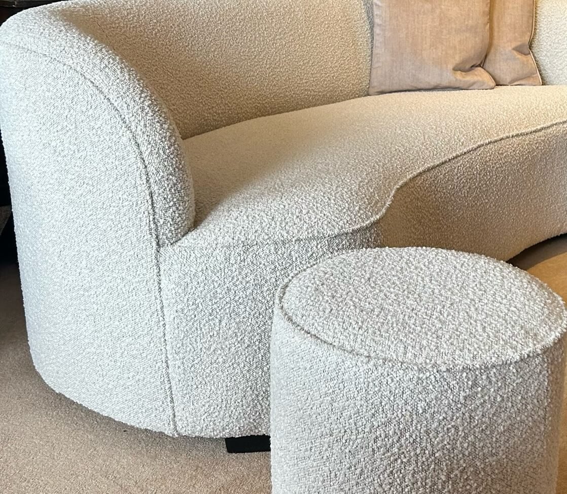 We supply many shapes of sofas for our clients. Here it&rsquo;s all about the curve! 

.
.
.
.
.
.
.
#interiordesign #interiordesigner #homedecor #interiors #interiordesignideas #interiordesigns #homedesign #interiorinspirations #interiordecoration #