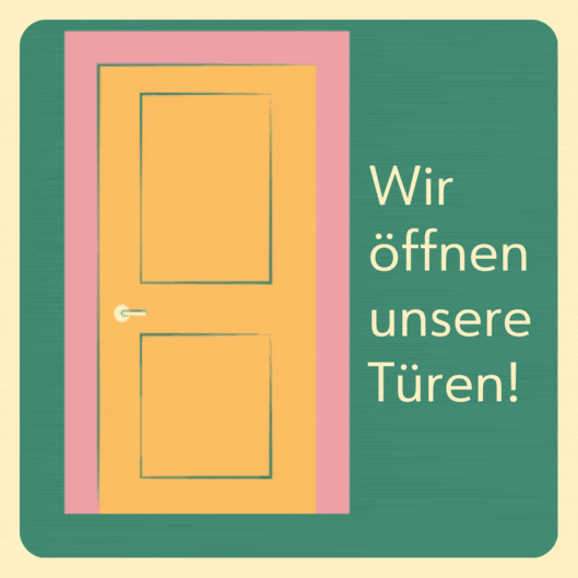 Einladung zur feierlichen Eröffnung