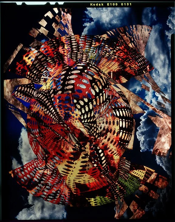 Another example of visual effects created on a 4x5 camera using multiple exposures on a single frame.