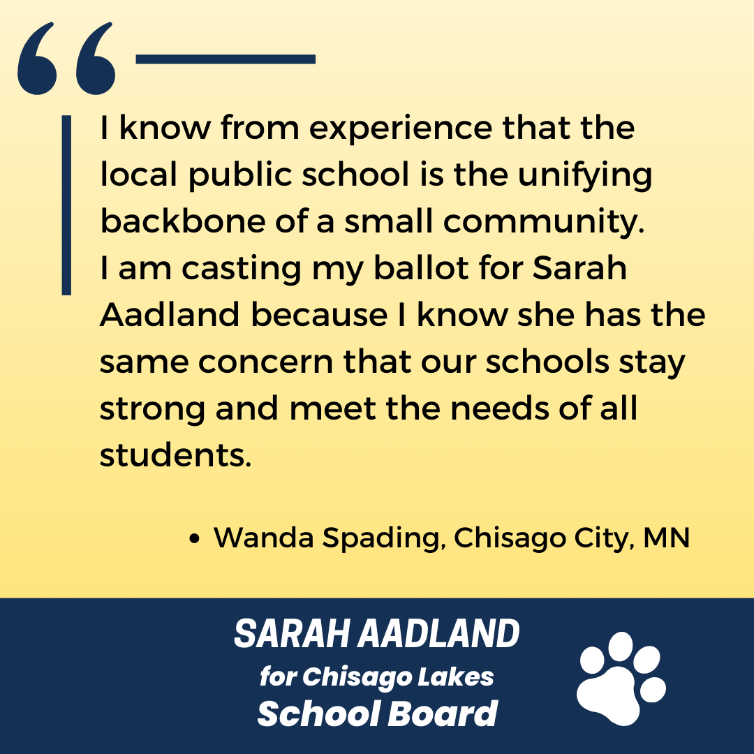 Public Schools Unify Our Small Community