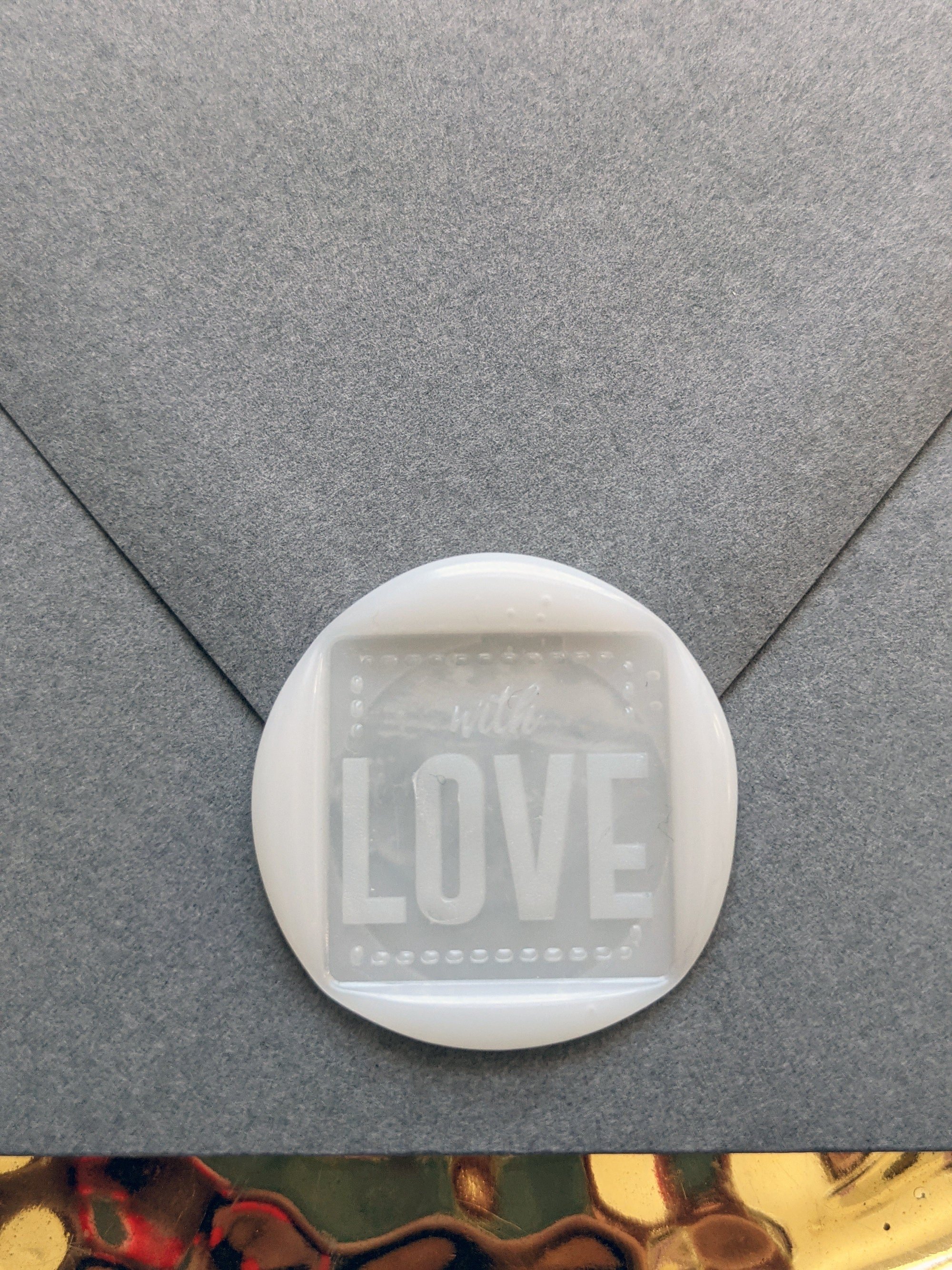 With Love Wax Seal Stamp