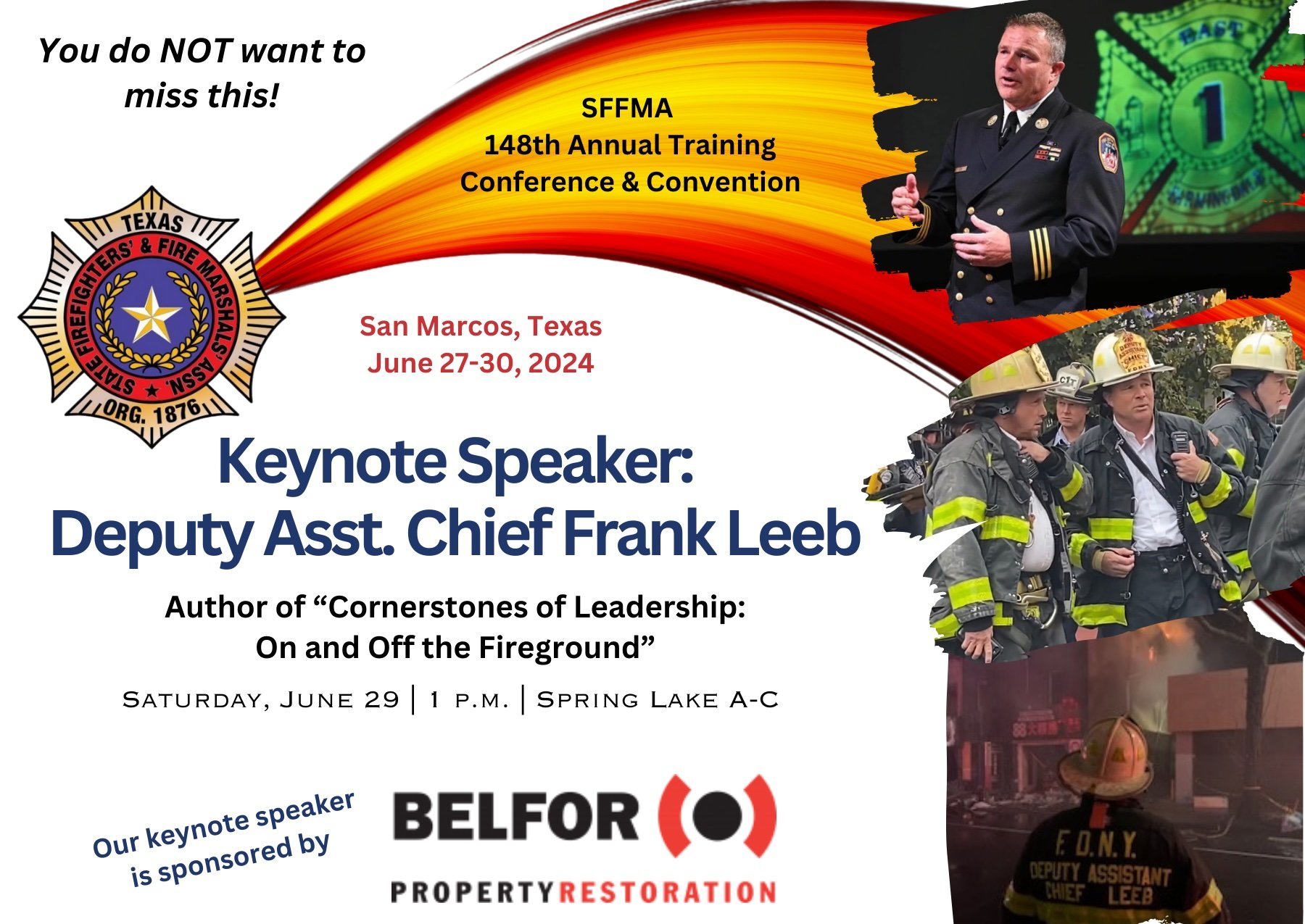 Sffma Conference SFFMA- State Firefighters' & Fire Marshals' Association