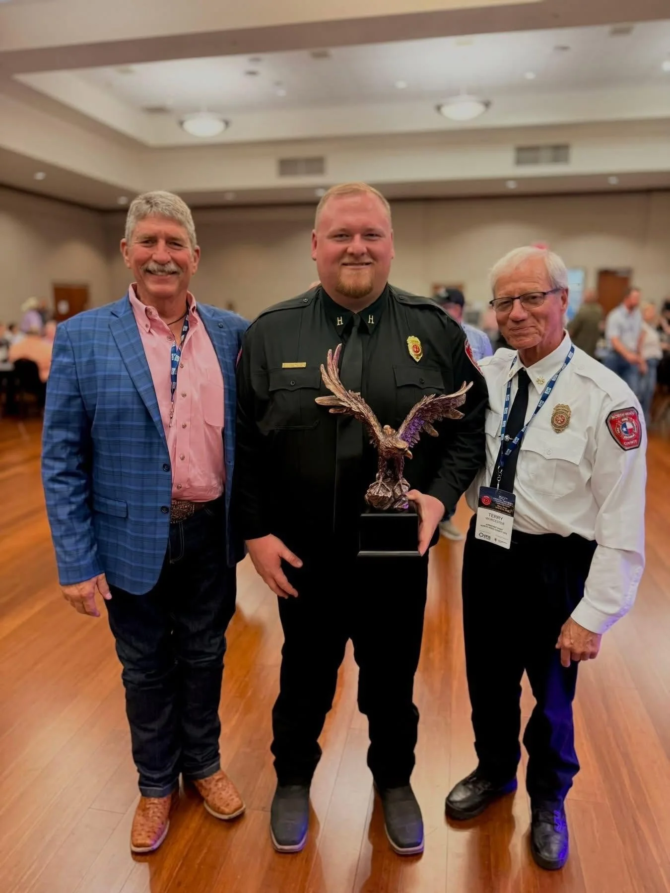 Corbin Bullington EMS winner 2026 with colleagues.jpg