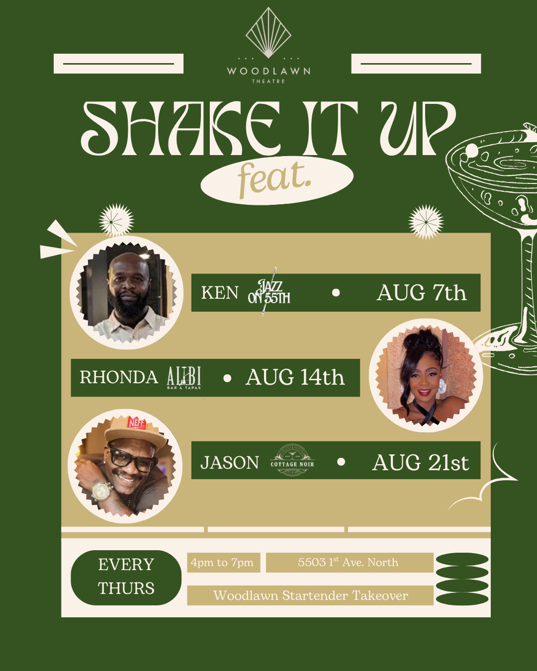Shake It Up Happy Hour feat: Jason of cottage noir