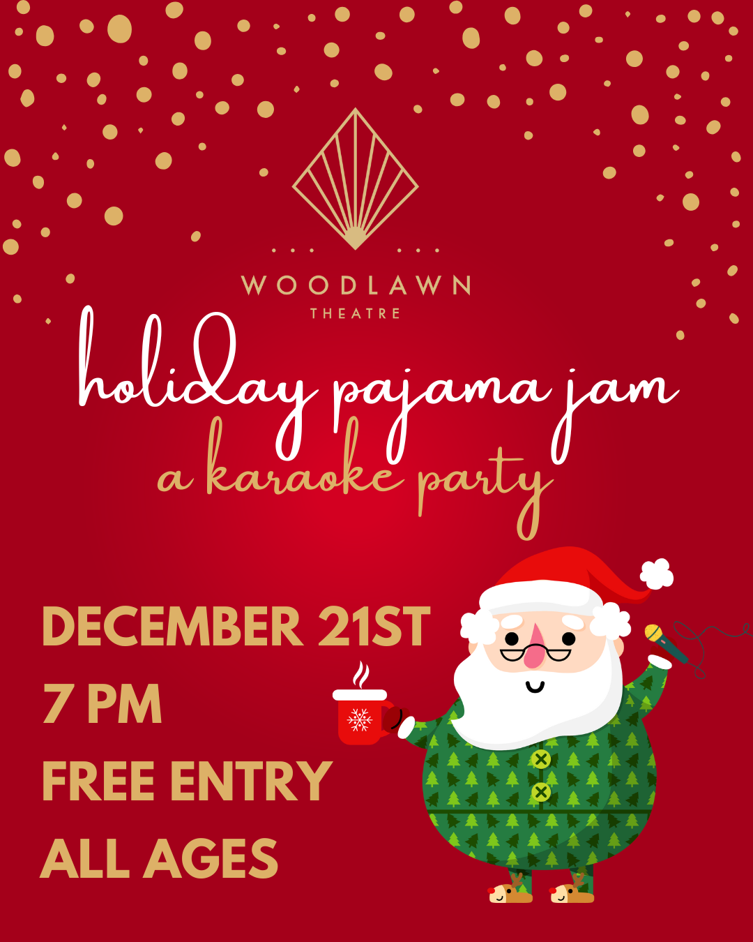 Holiday Pajama Jam - A Karaoke Party