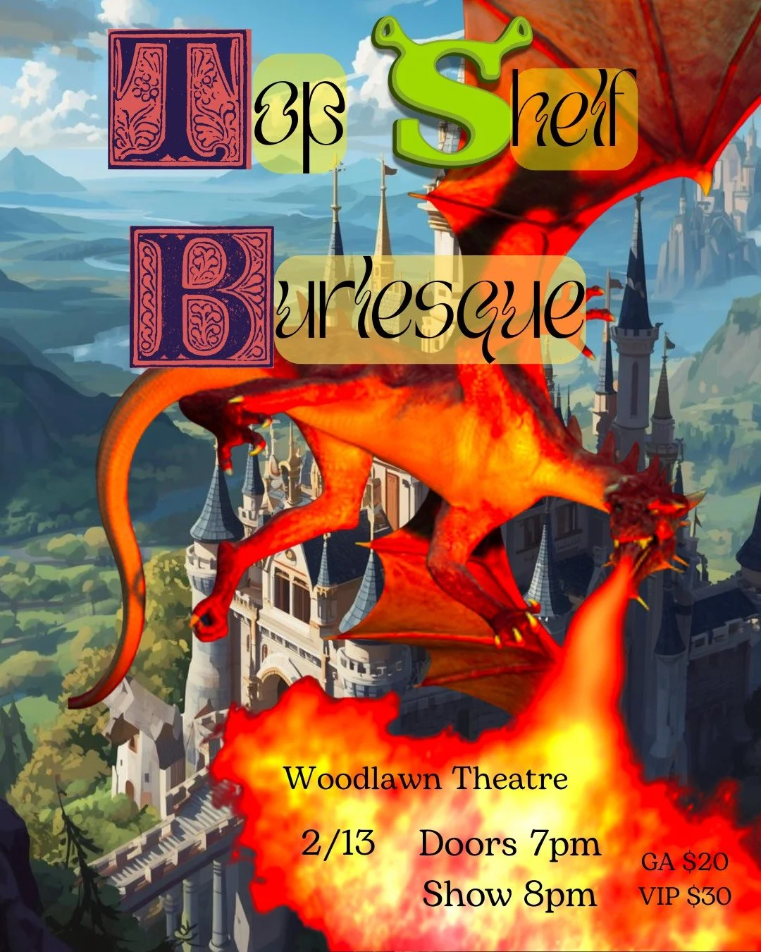 Once Upon a (Shrexy) Time (a burlesque Shrek show)