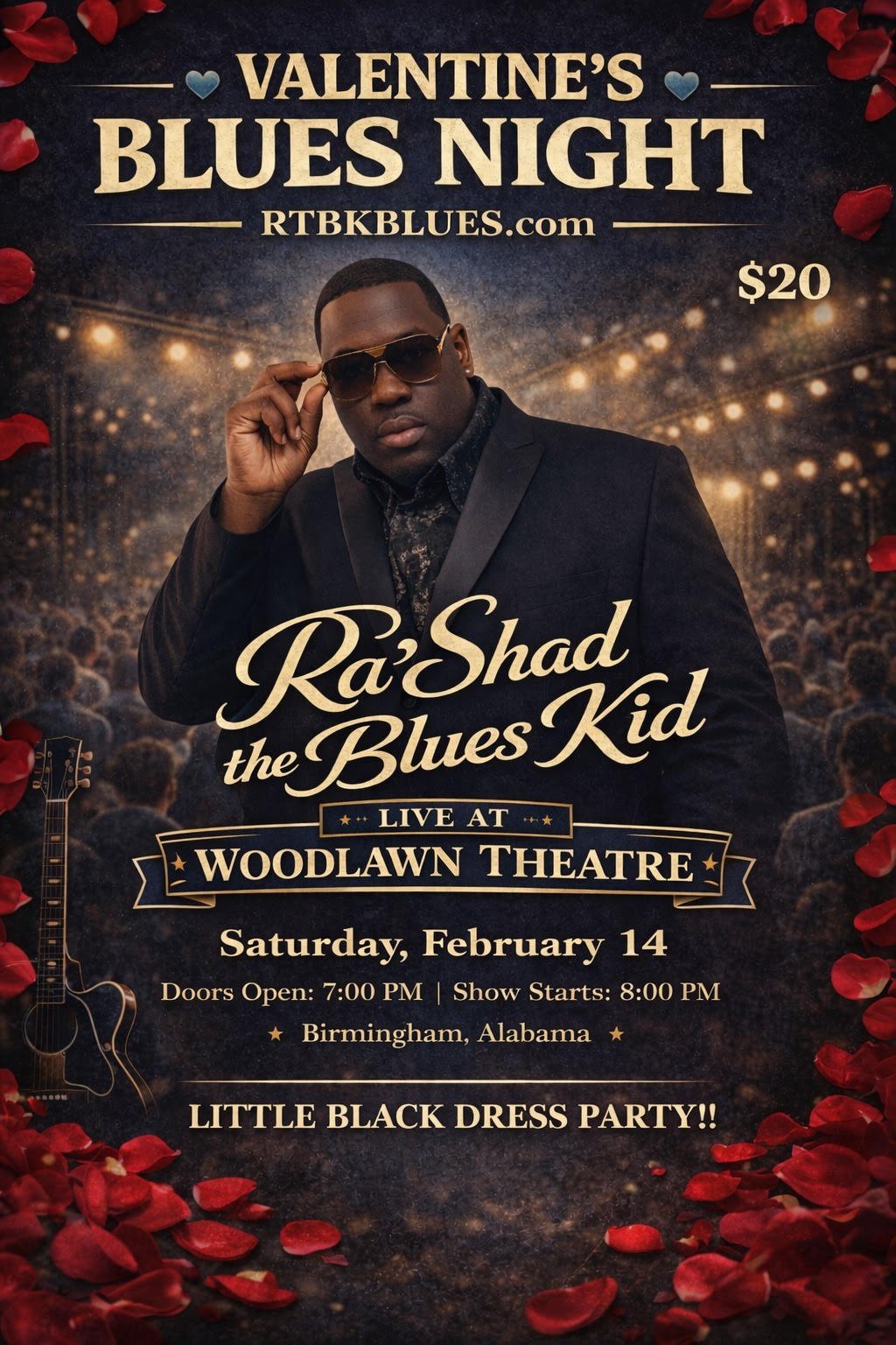 Ra’Shad The Blues Kid - Valentine’s Blues Night