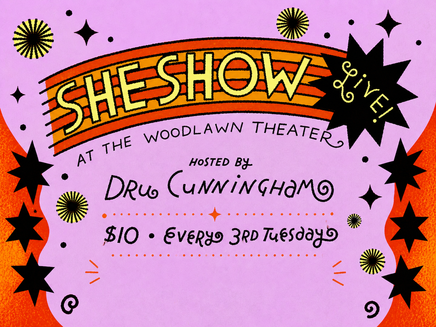 She Show Live at Woodlawn Theatre