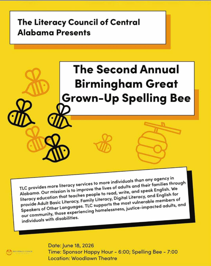 The 2nd Annual Birmingham Great Grown-Up Spelling Bee!