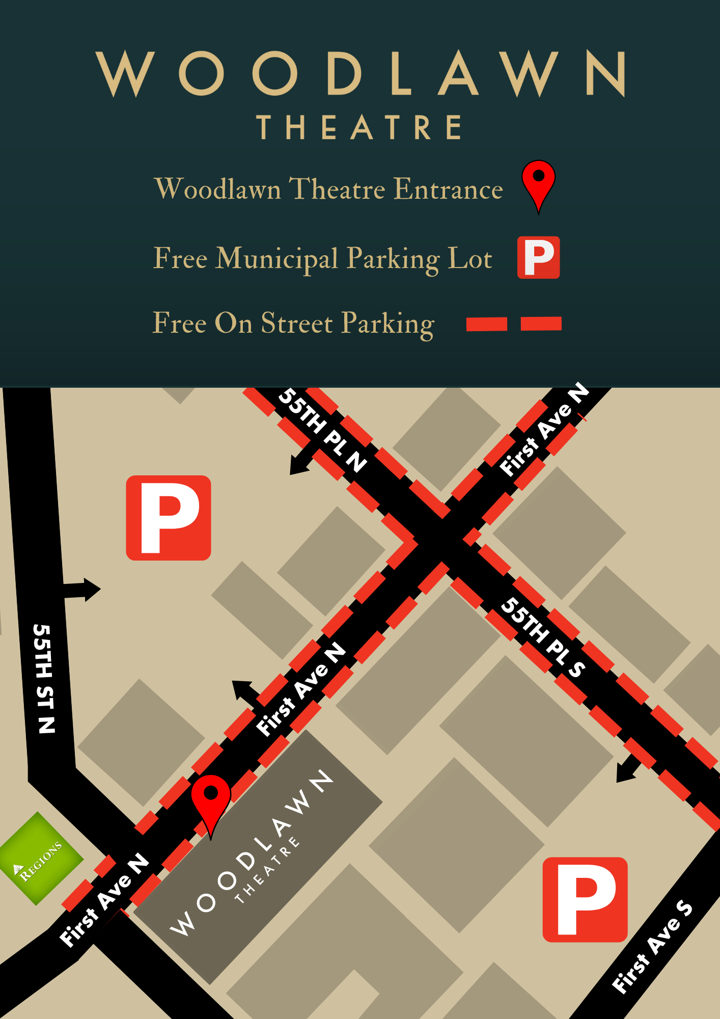 Parking — Woodlawn Theatre