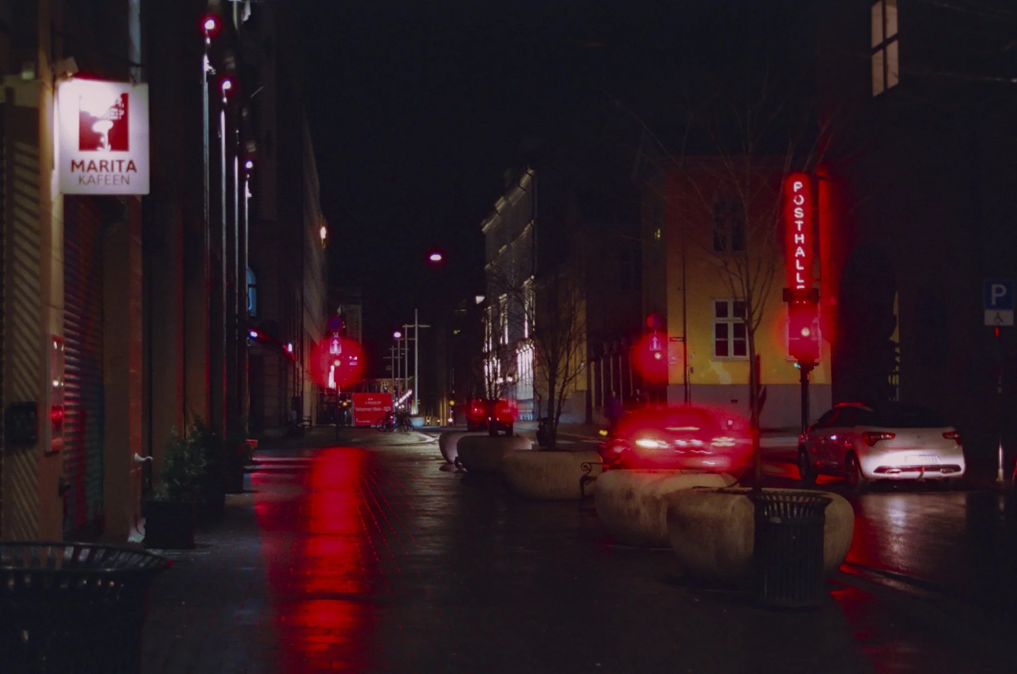 Oslo Street at Night 2