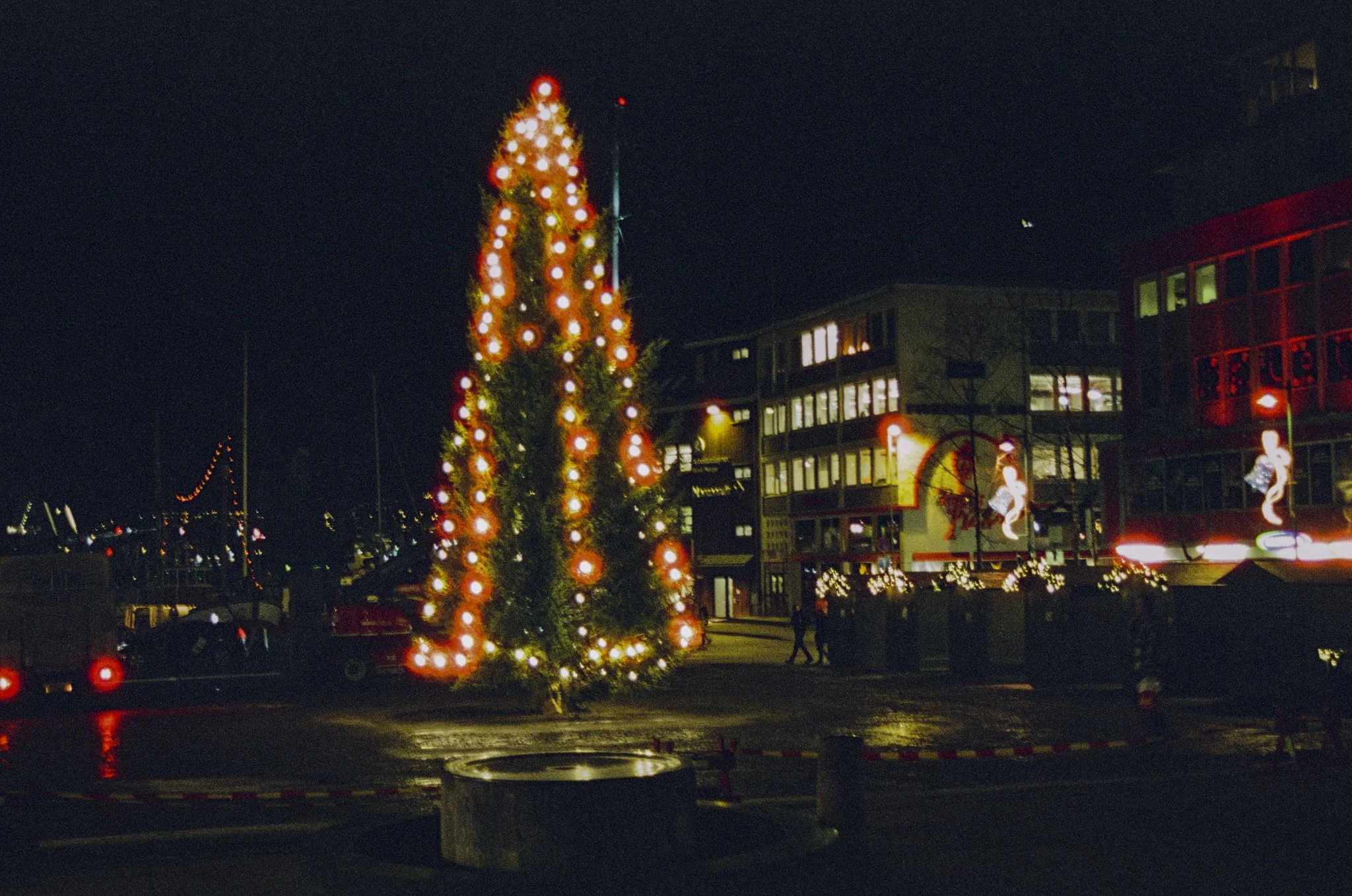 Christmas Market at Night
