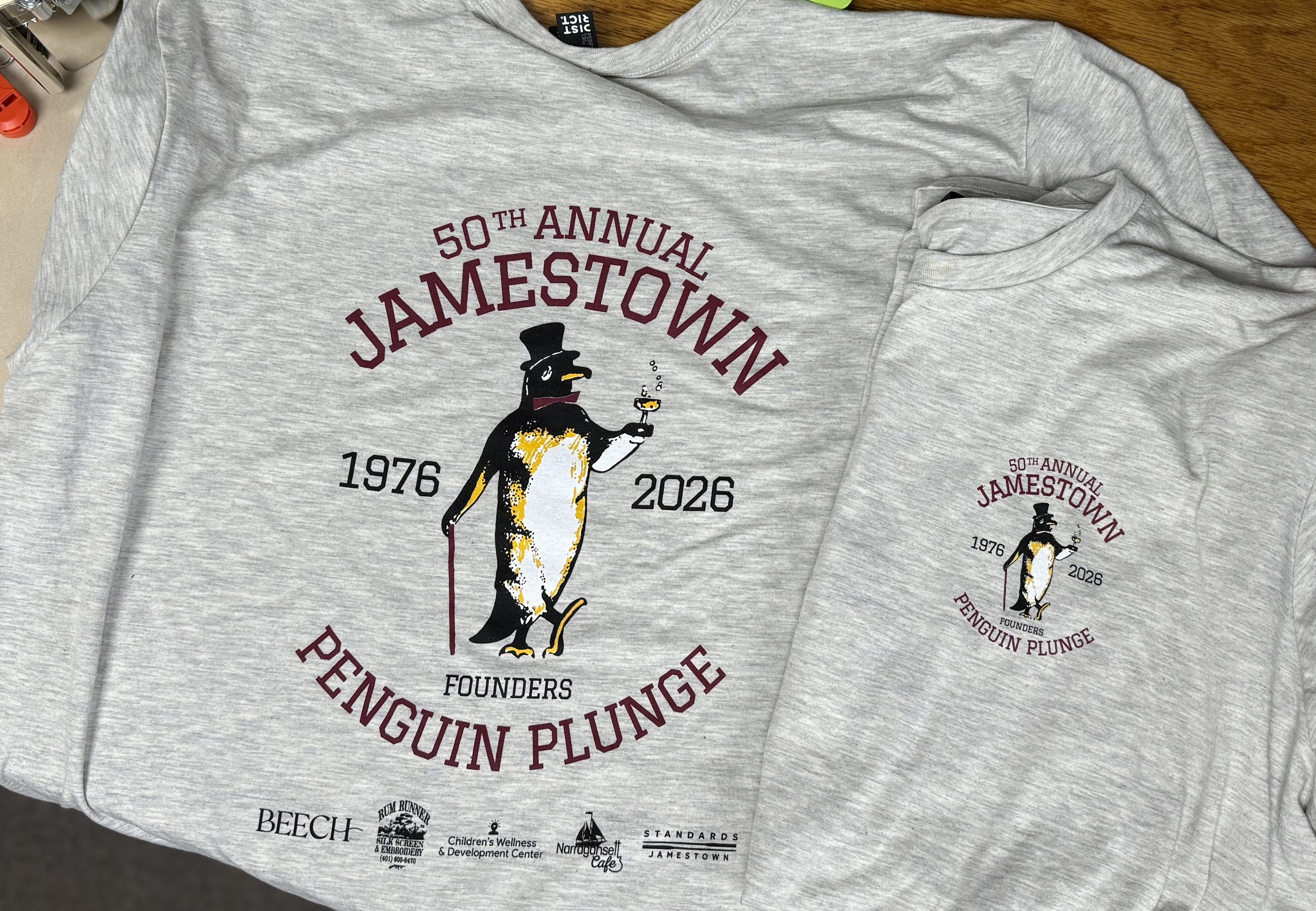 Jamestown Founders Penguin Plunge Tee