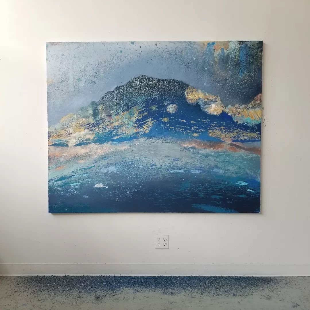 Witness. 2021-2023. Oil on linen. Dedicated to the memory of David Lund (1925-2023), beloved mentor, friend, and now my witness.
.
.
.
#contemporarylandscapepainting #contemporarypainting #womenpainters #painting