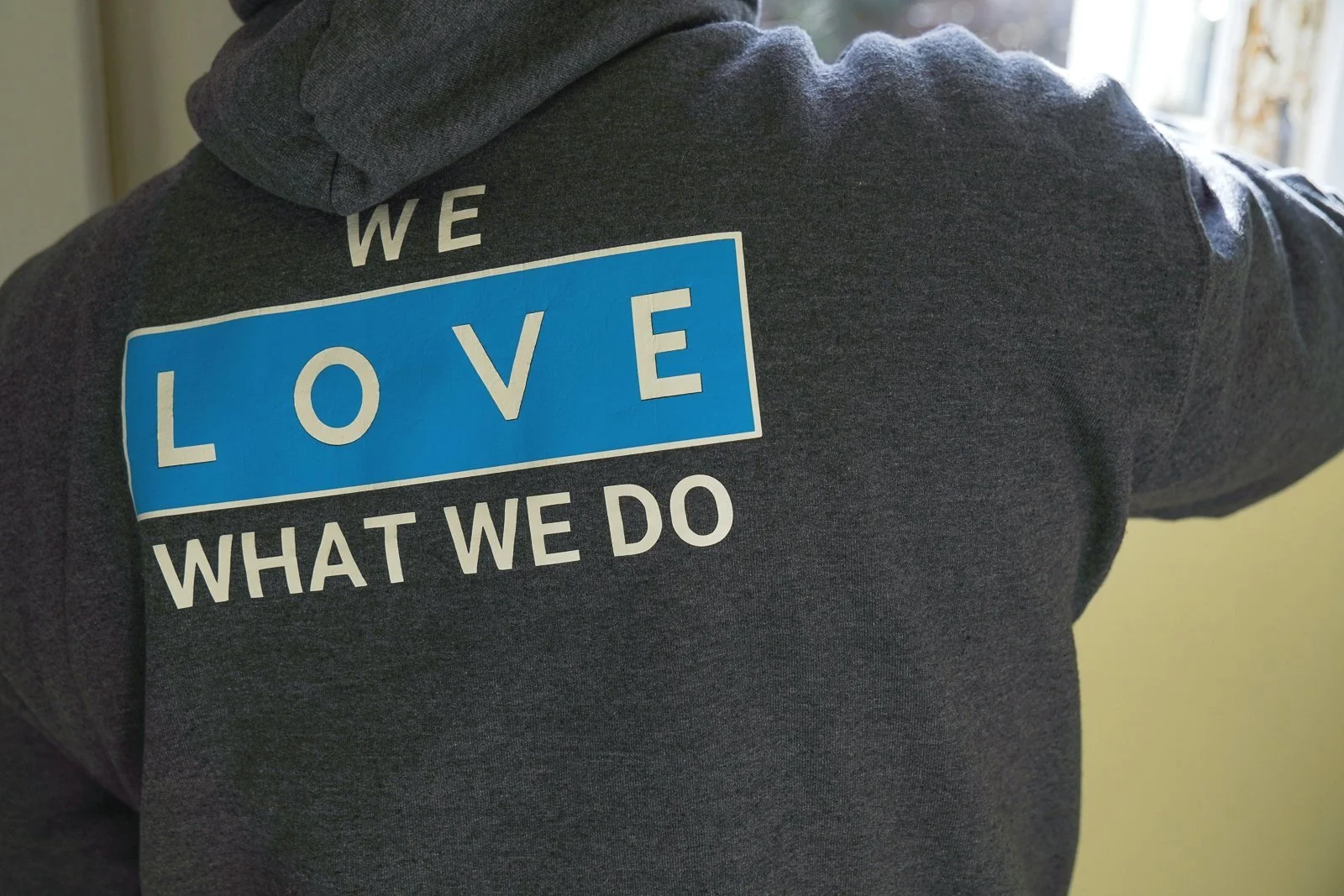 We Love What We Do Hoodie