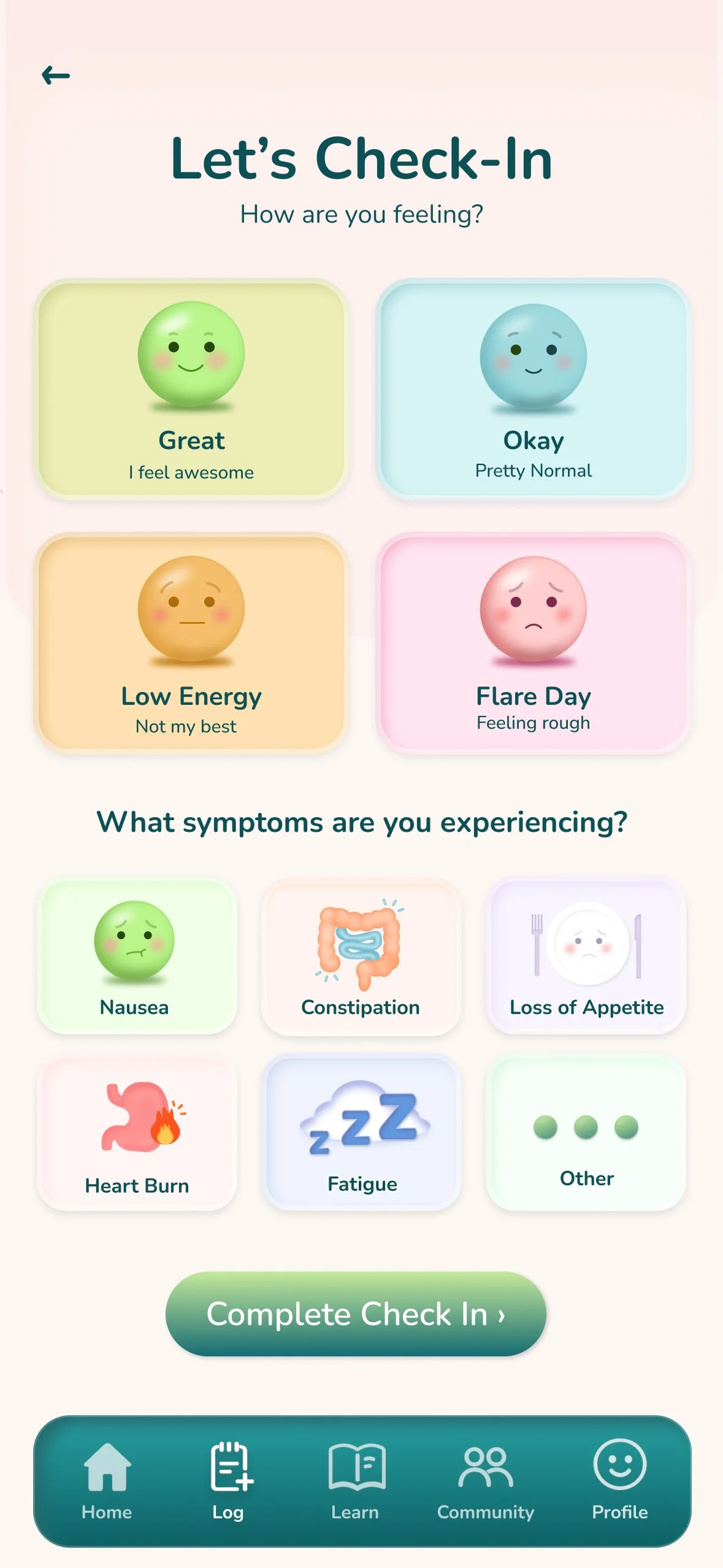 Symptom Check in