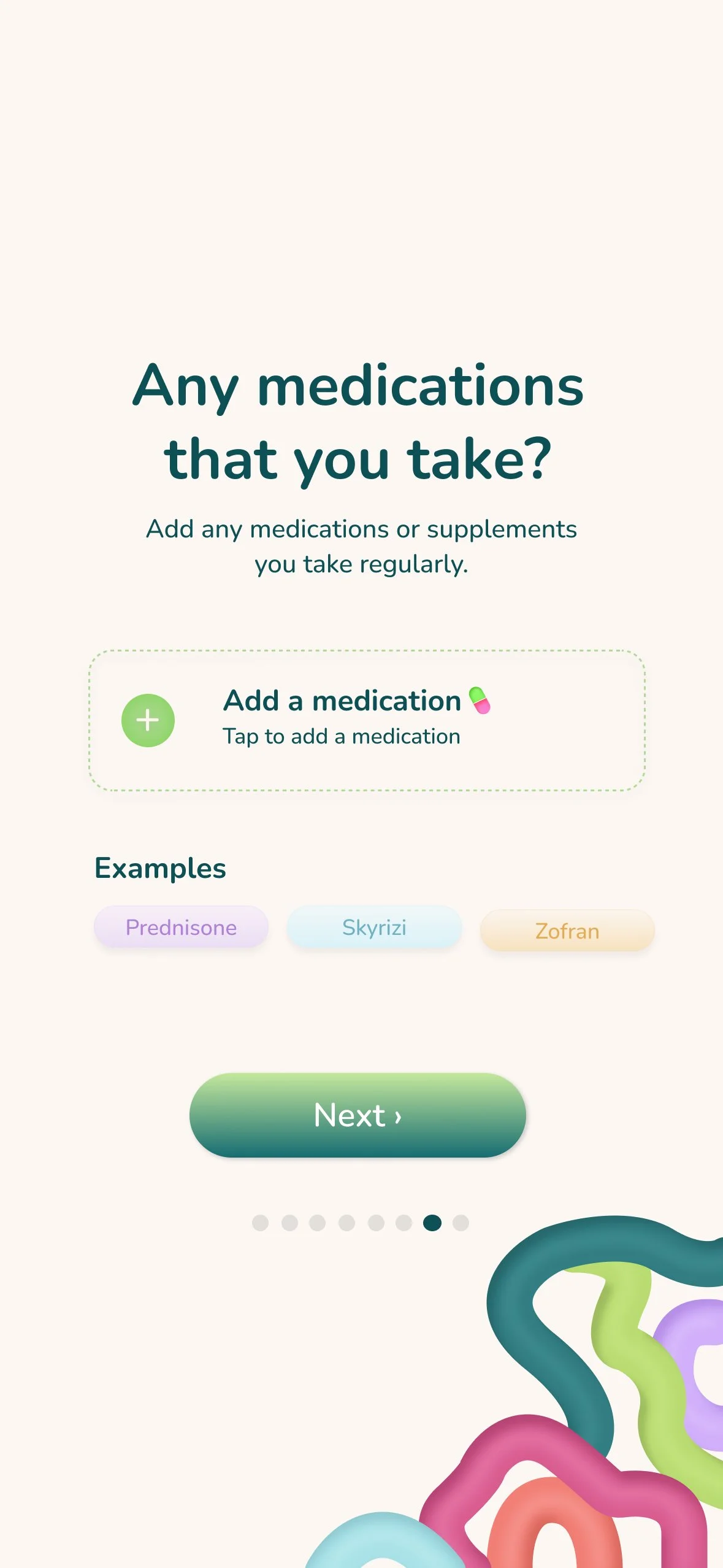 Onboarding: Medications