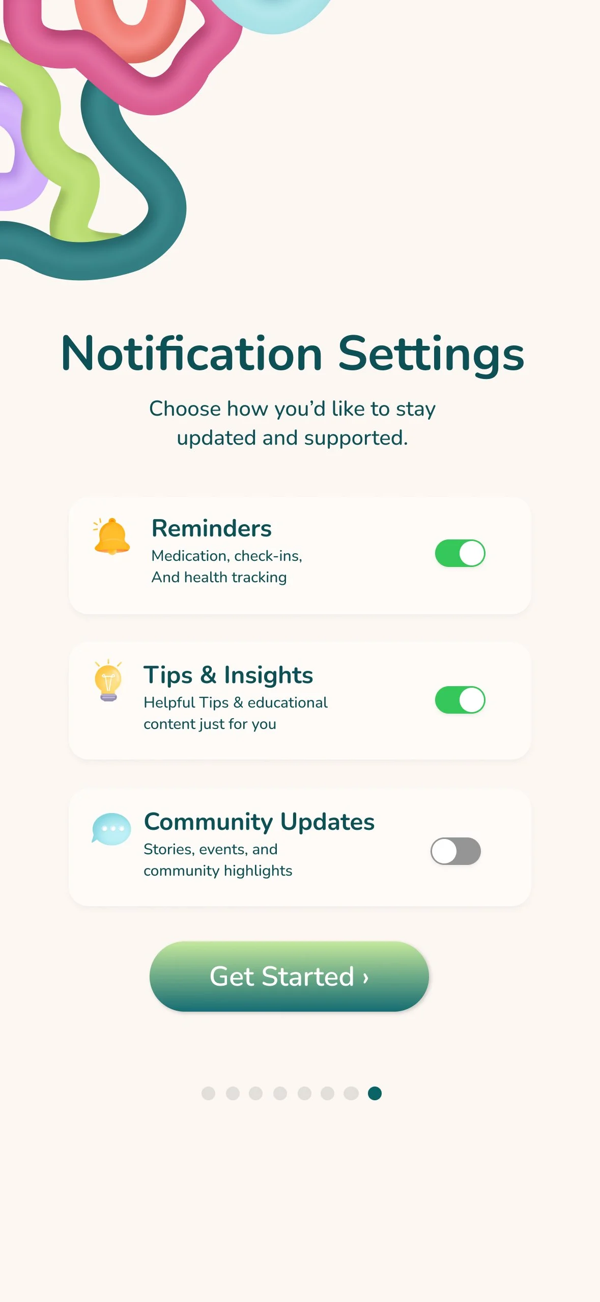 Onboarding: Notifications