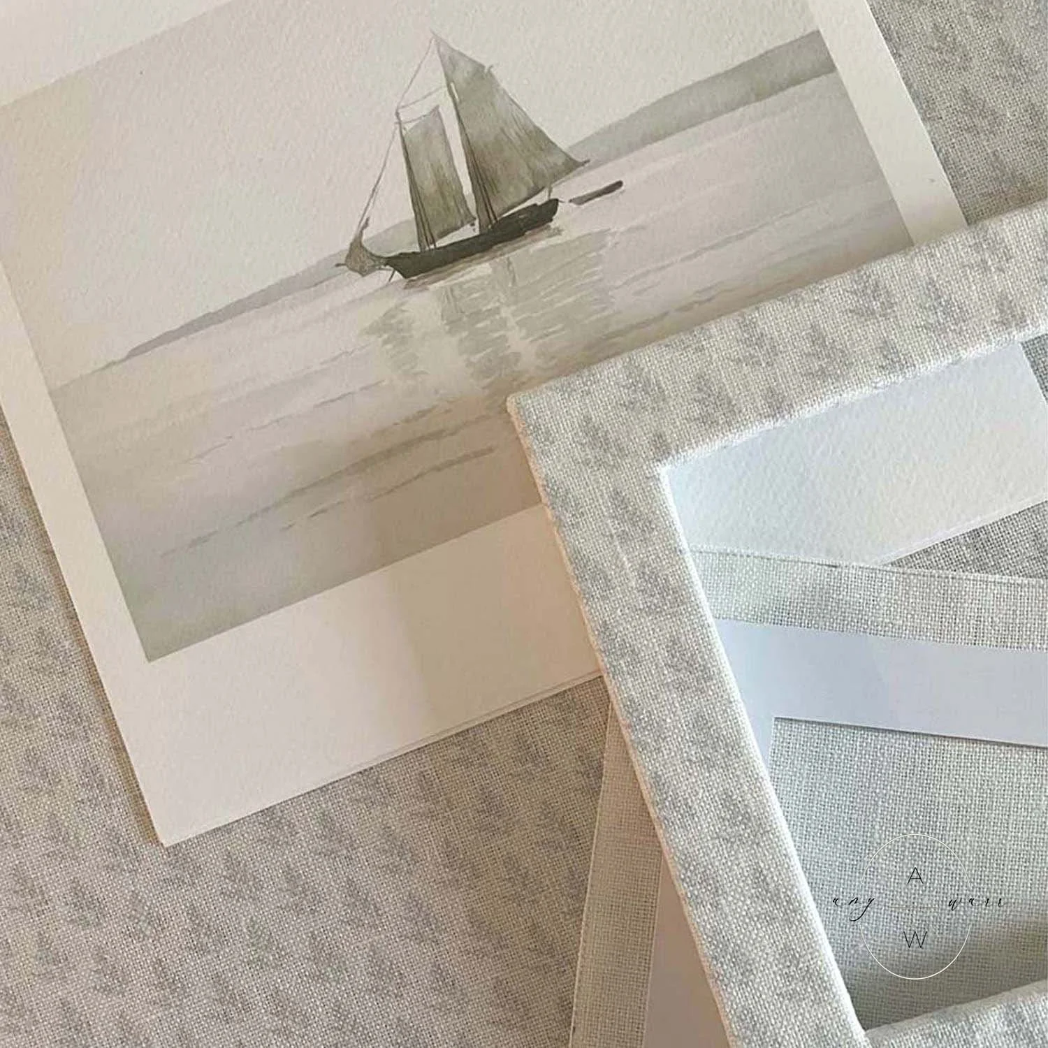 Small Art Print — Add-On for Fabric Covered Frames