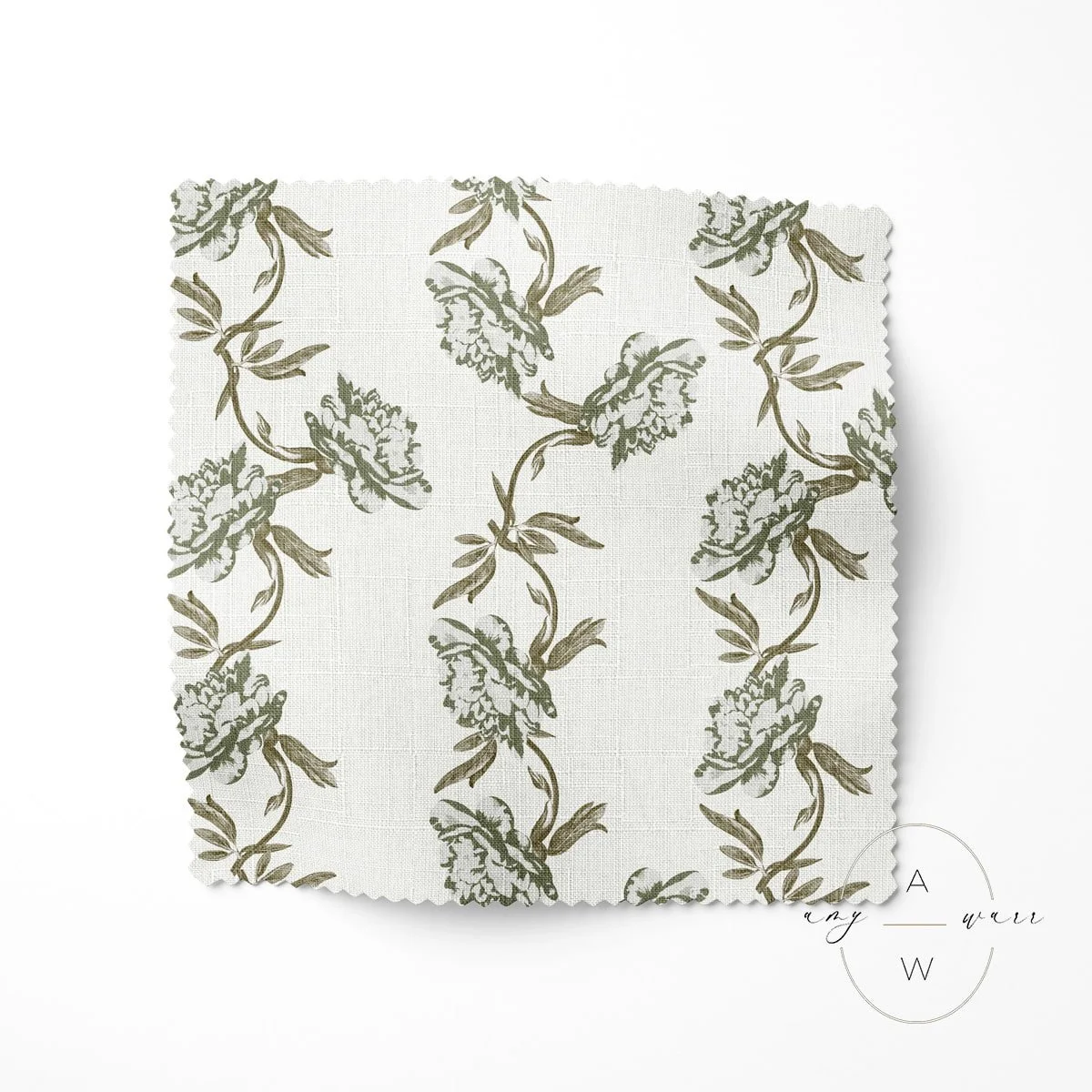 ROSIE — Vintage Floral Trellis Pattern