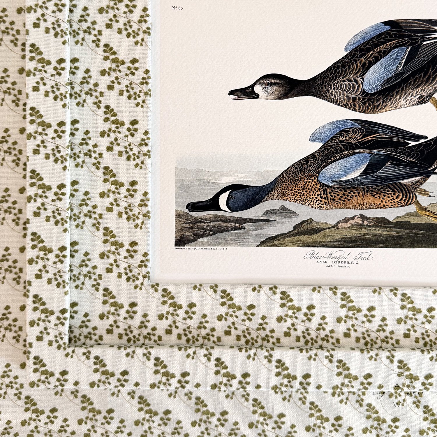 amy-warr-fabric-frames-audubon-print-winged-teals.jpg