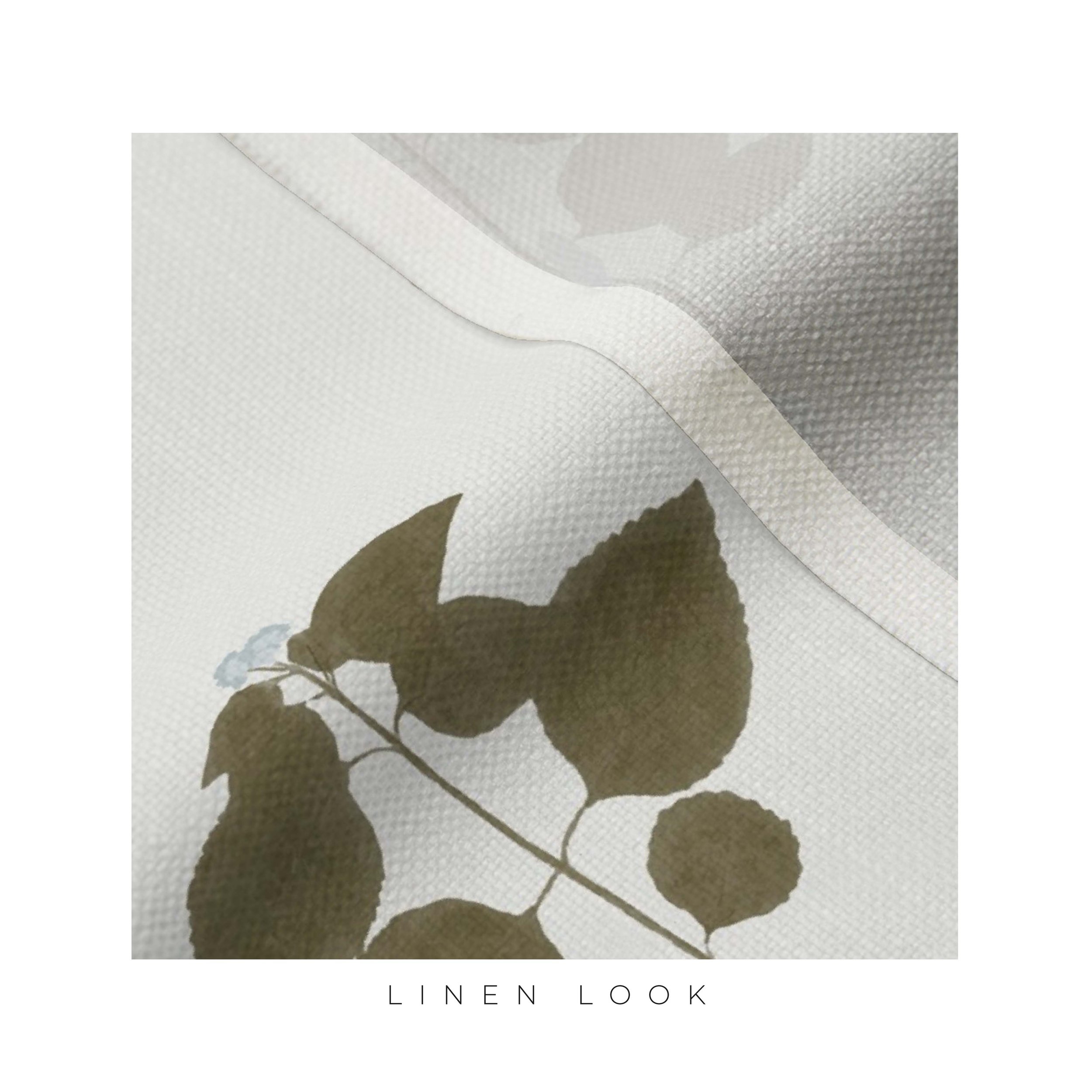 Serena and Lily and Magnolia Home inspired botanical block print fabric