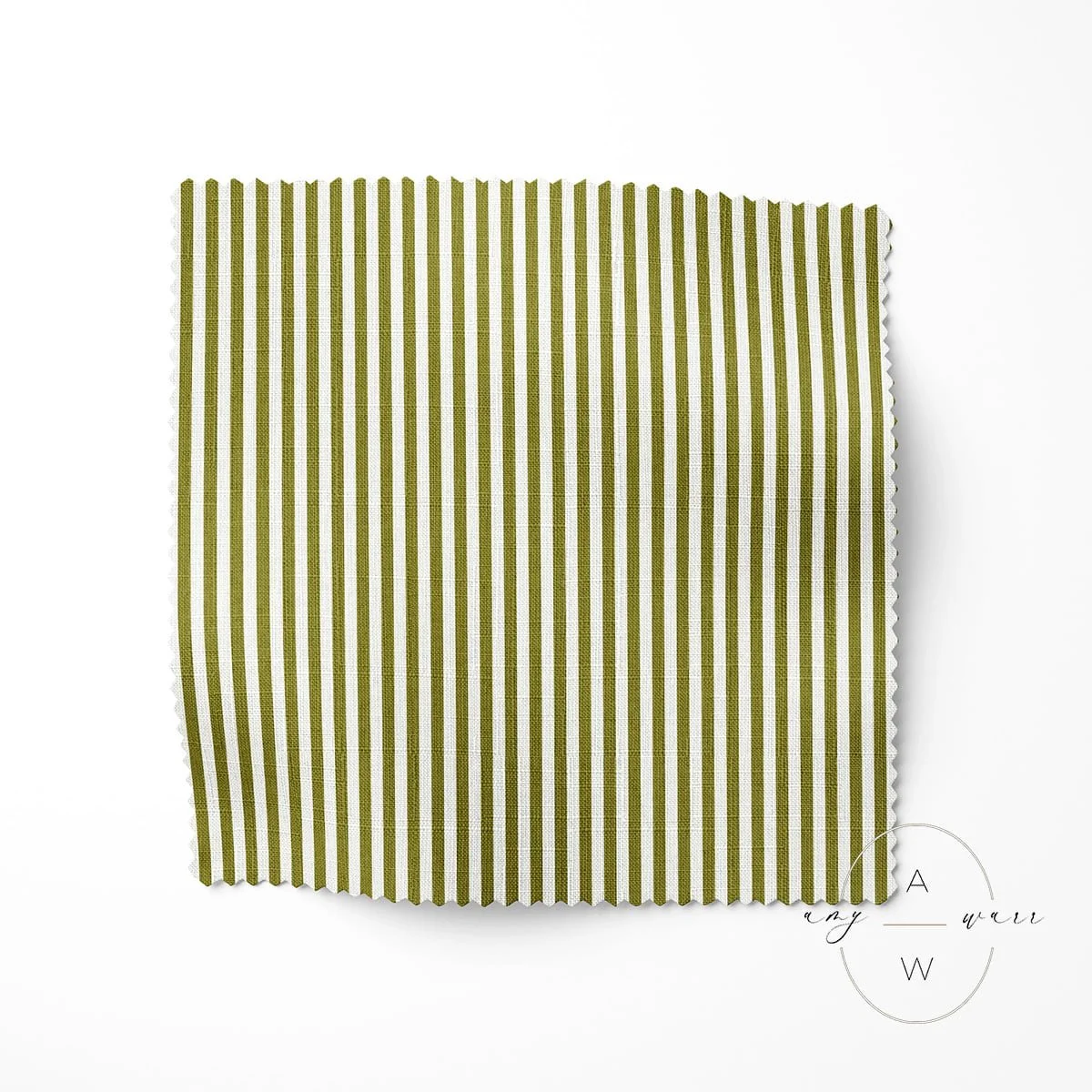 Amy-Warr-Fabric-Fine Stripes-Moss-Green.jpg