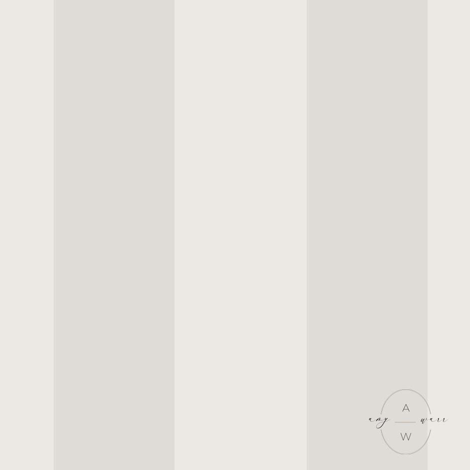 Peel and stick wallpaper with bold stripes for neutral interior design