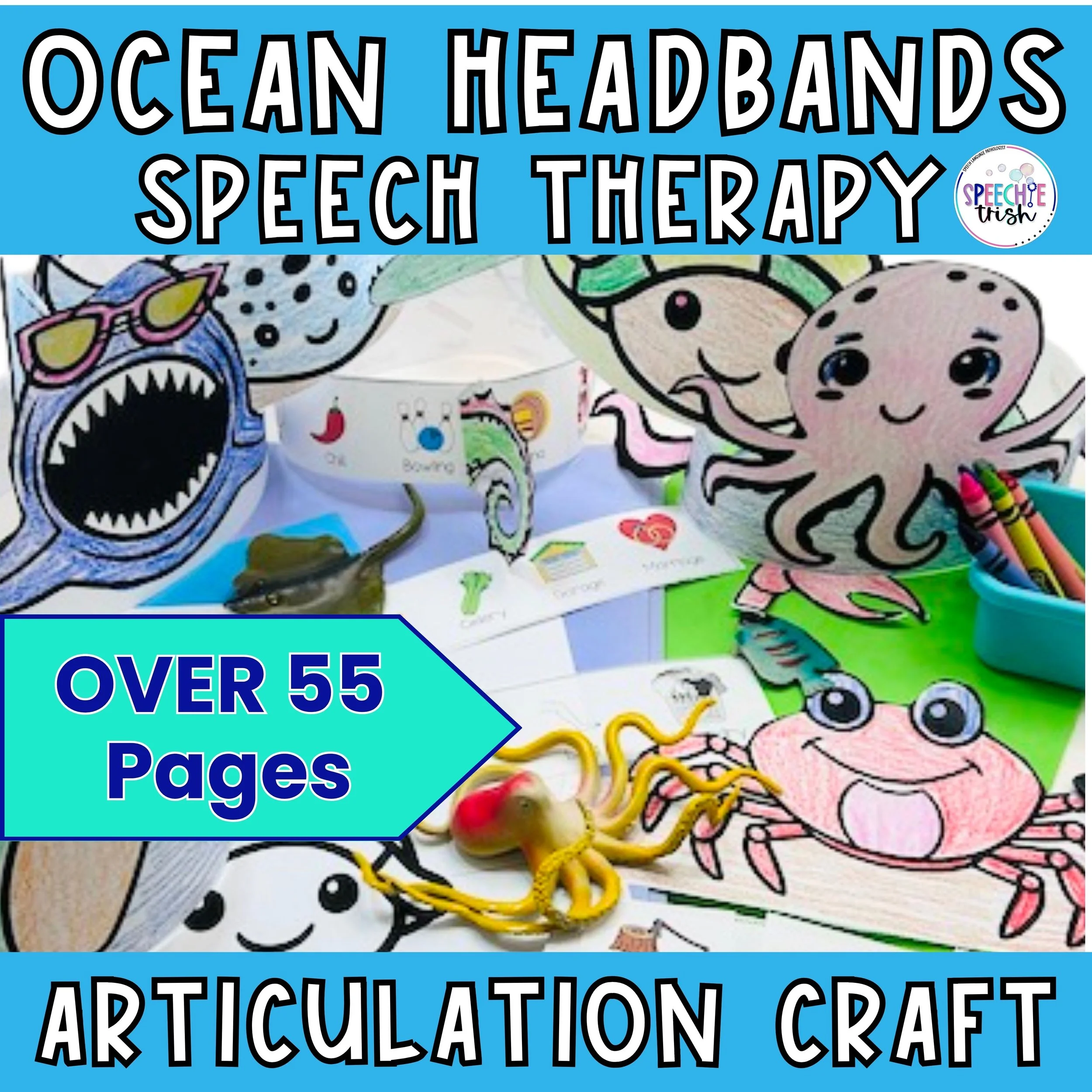 speech therapy articulation headband craft