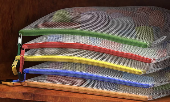 mesh storage bags