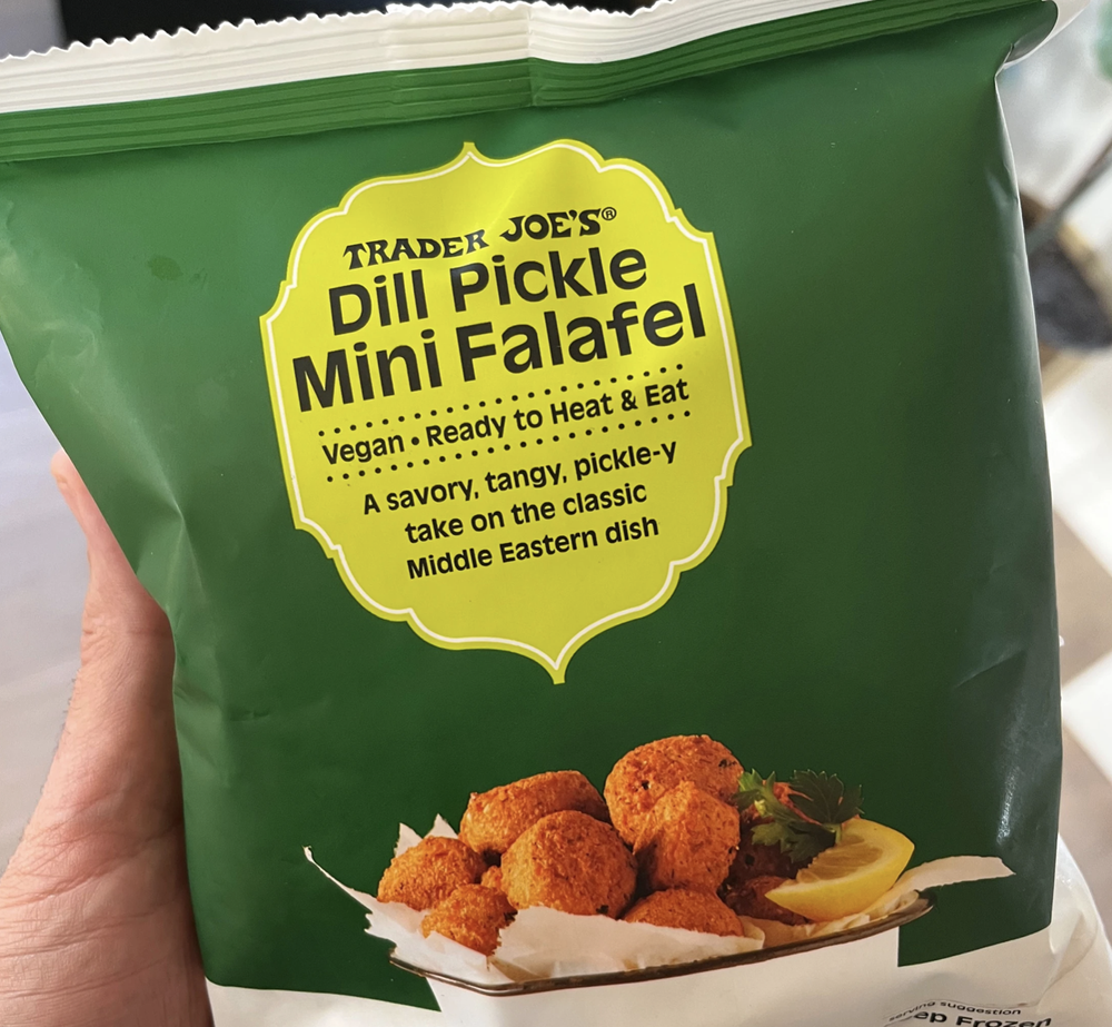 Trader Joe's Dill Pickle Falafel Review — That Wellness Guy