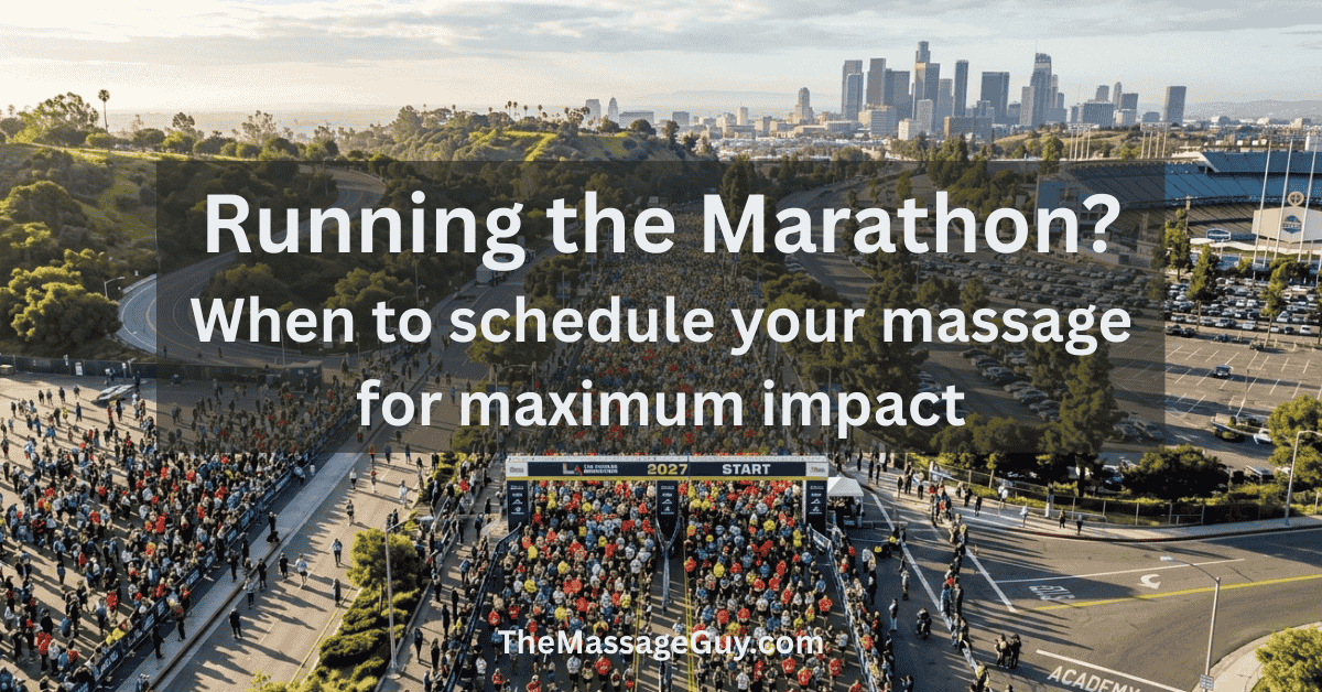 Pre-Marathon Massage: Myths and Facts Explained