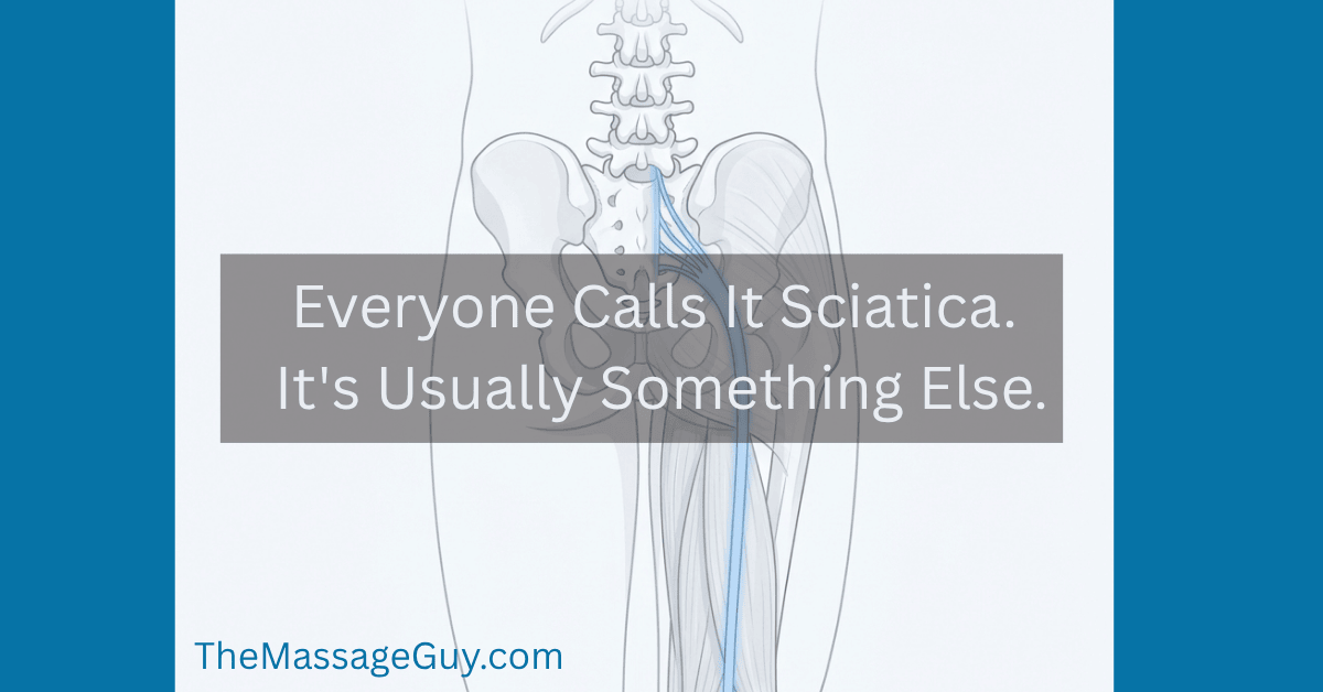 Relief from Sciatica: How Massage Therapy Can Help (And What's Really Going On Back There)
