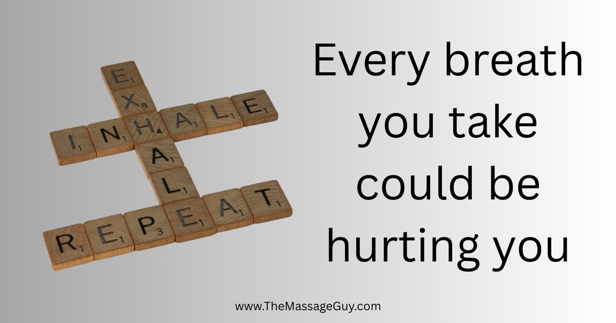 Every breath you take could be hurting you