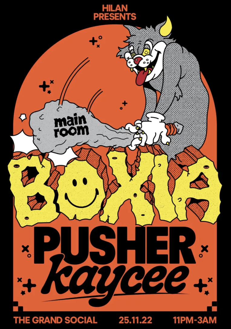 Hilan Presents Boxia at The Grand Social, Dublin, Friday 25th November