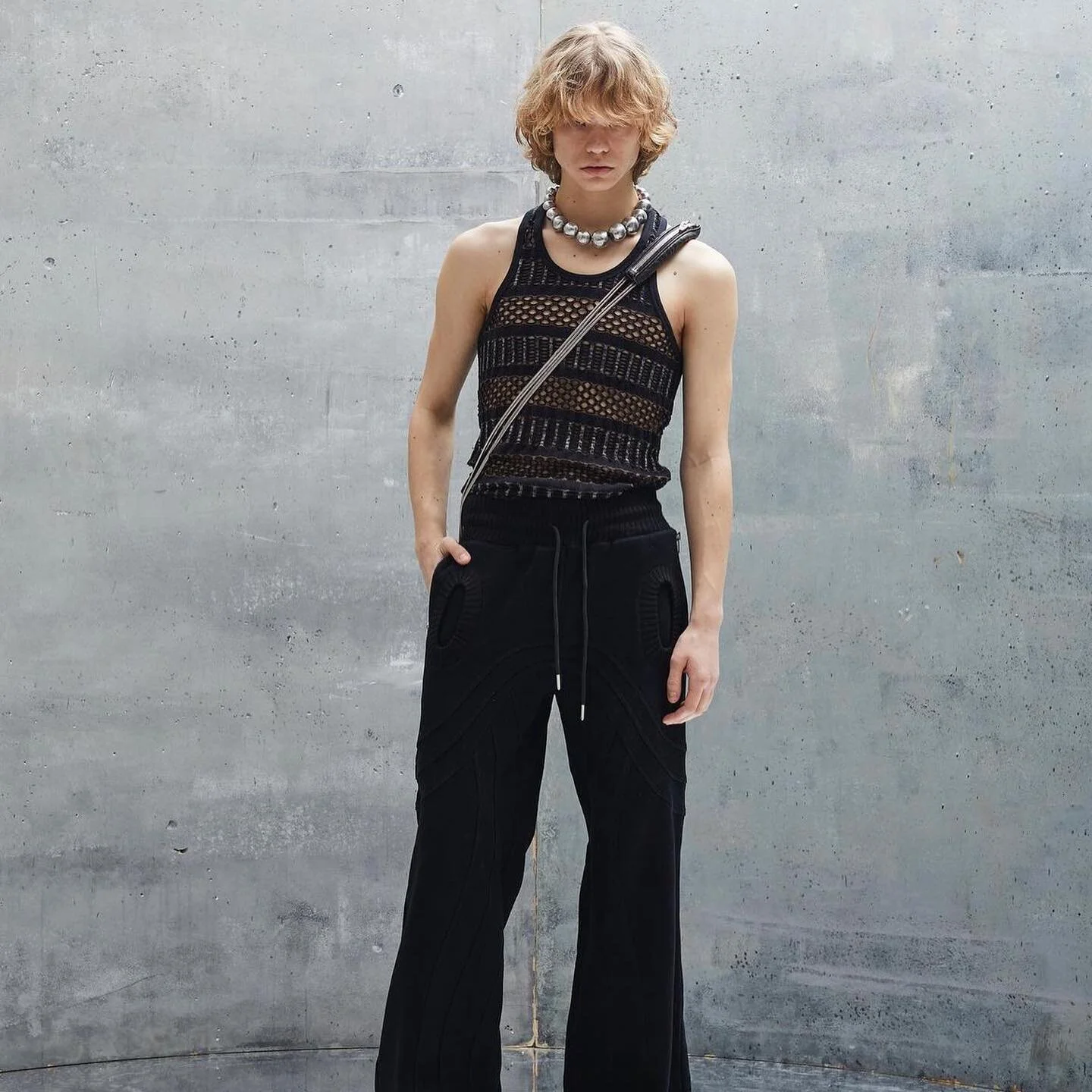 It&rsquo;s everything we could possibly ask for! 🖤 The @nofaithstudios &lsquo;Ruam SS23&rsquo; lookbook has us on edge 👽🛸 Thoughts?