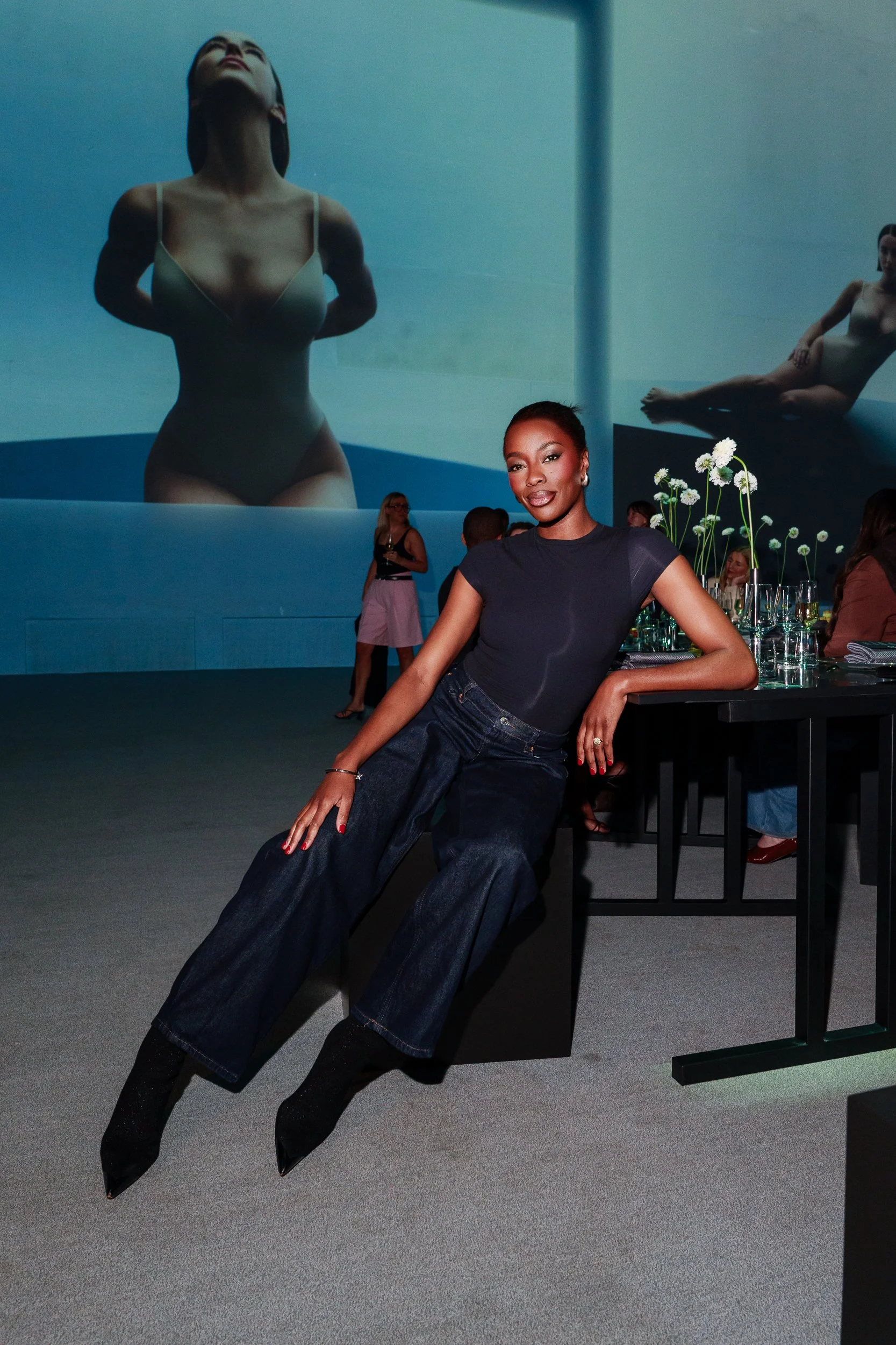 AJ ODUDU ATTENDS MARKS &amp; SPENCER BODY DINNER